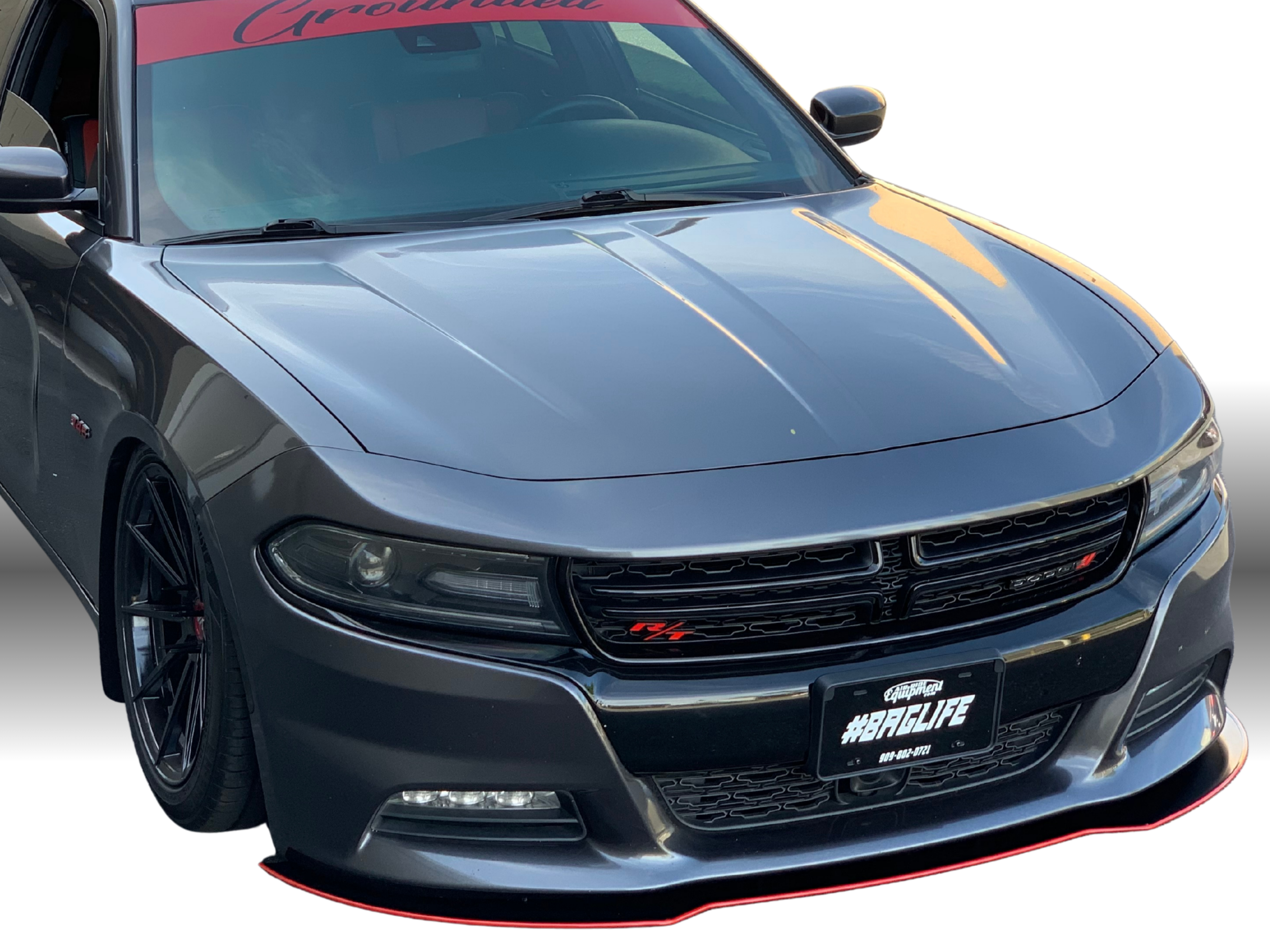 2015 - 2023 Dodge Charger SE SXT RT: Sharp Rodless Design Splitter