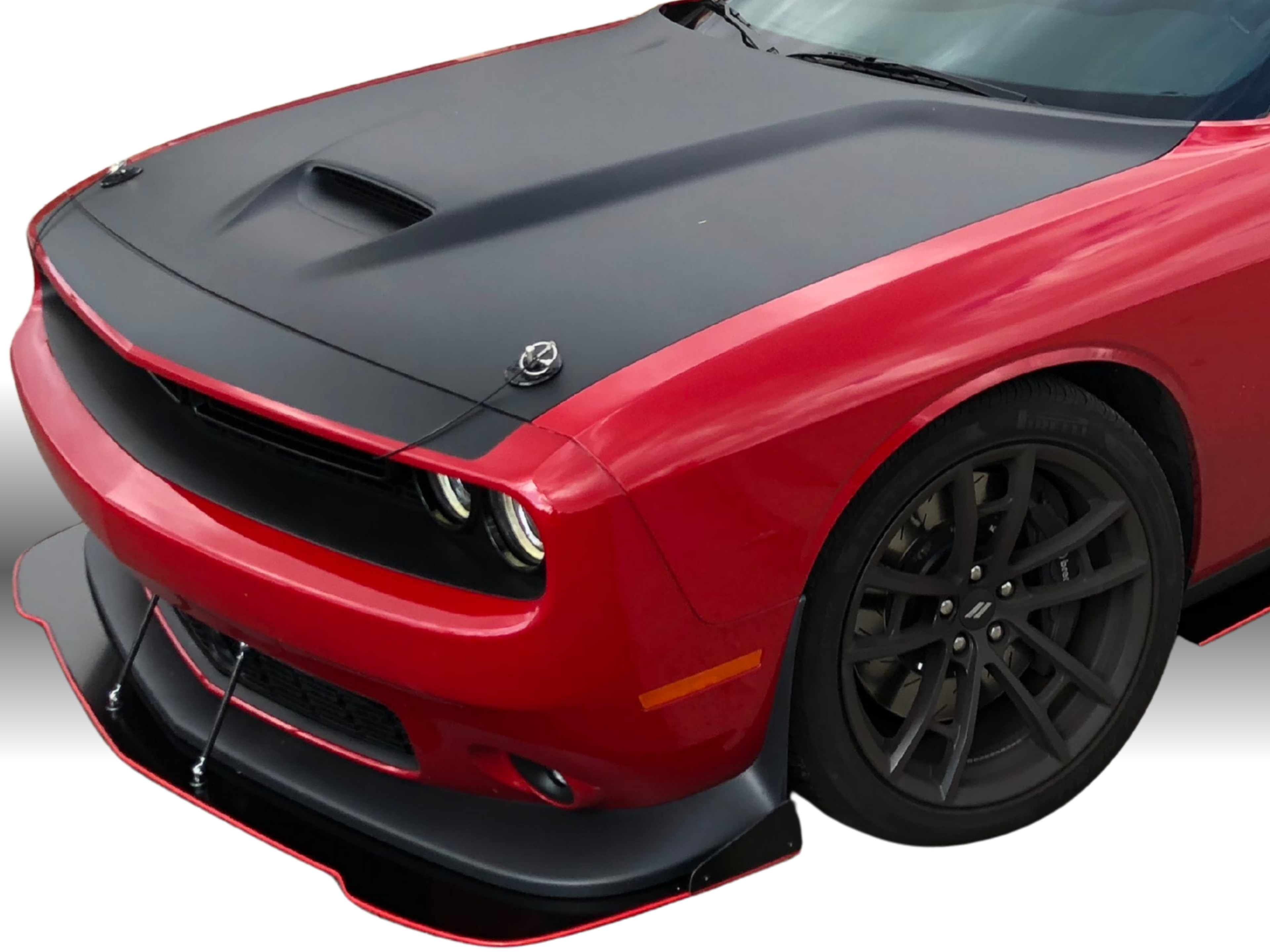 2011 - 2023 Dodge Challenger Scatpack 392: Hellcat Design Splitter