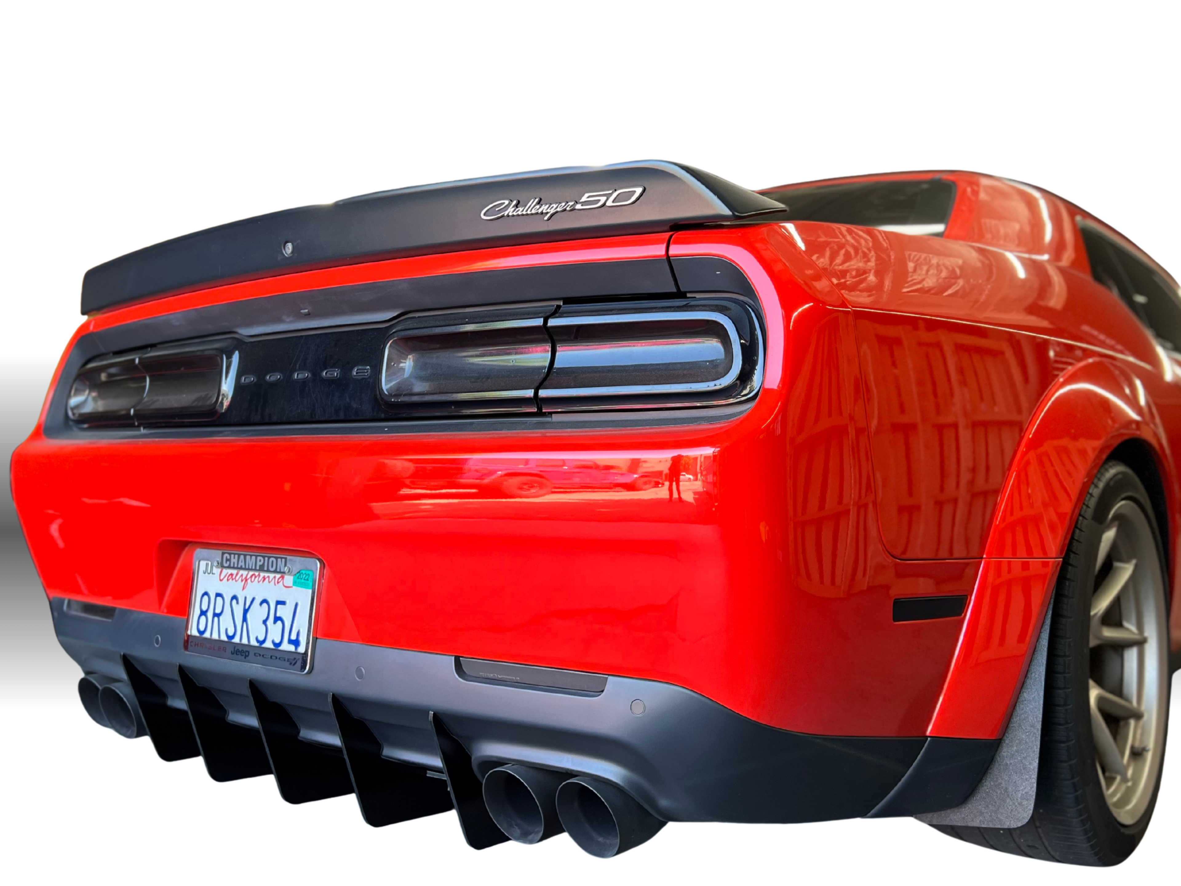 2015 - 2023 Dodge Challenger: V2 Slant-In Diffuser