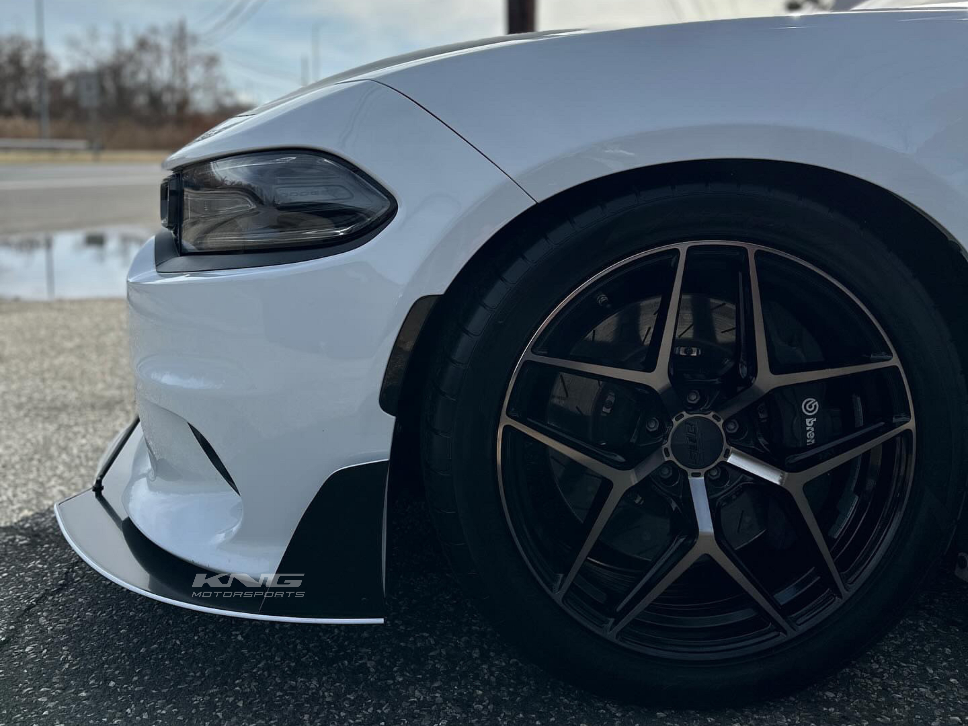 2015 - 2023 Dodge Charger GT, Scatpack, Hellcat: Sharp Design Splitter