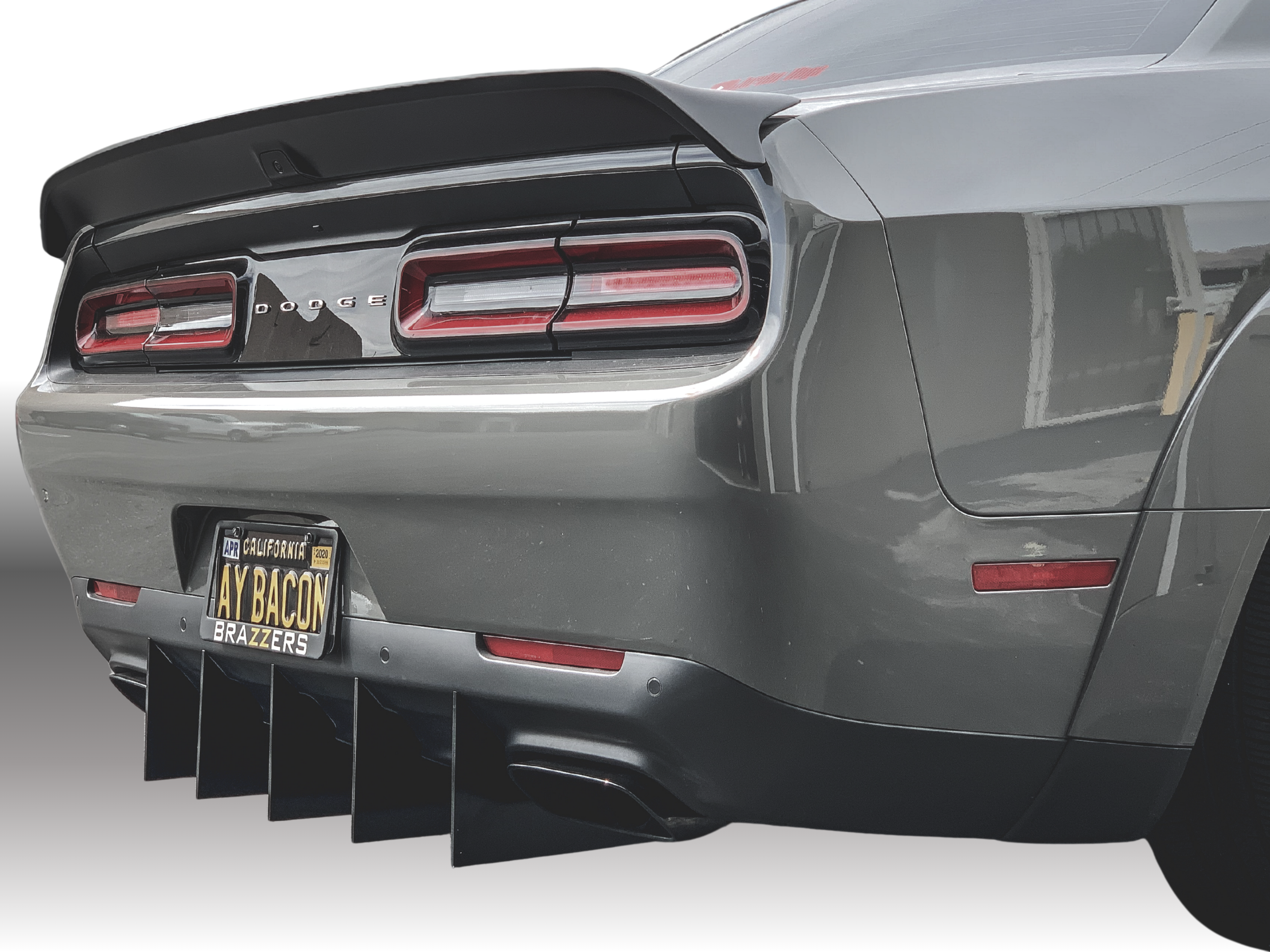 2015 - 2023 Dodge Challenger: V2 Straight Design Diffuser