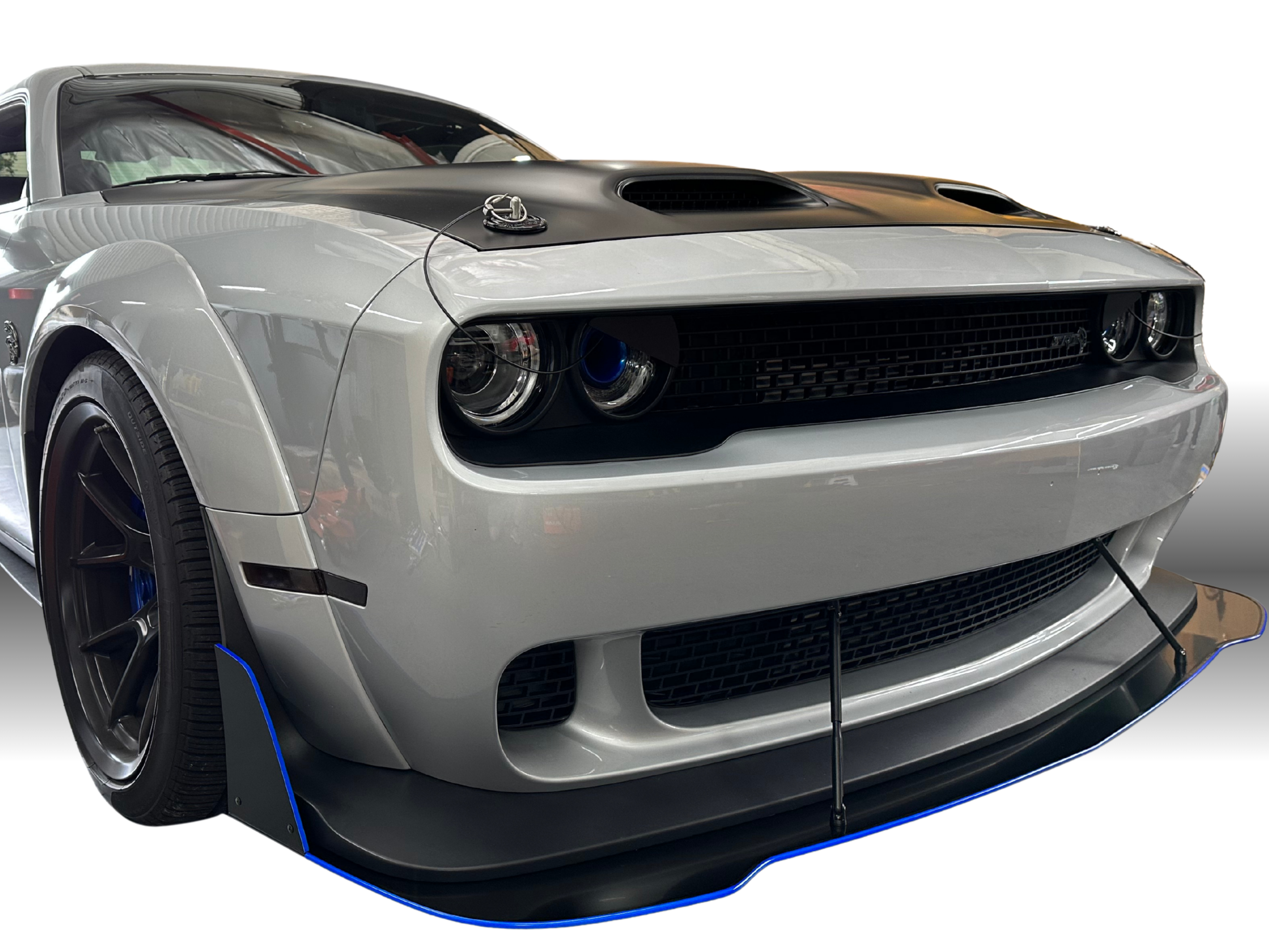 2018 - 2023 Dodge Challenger Widebody: Hellcat Design Splitter