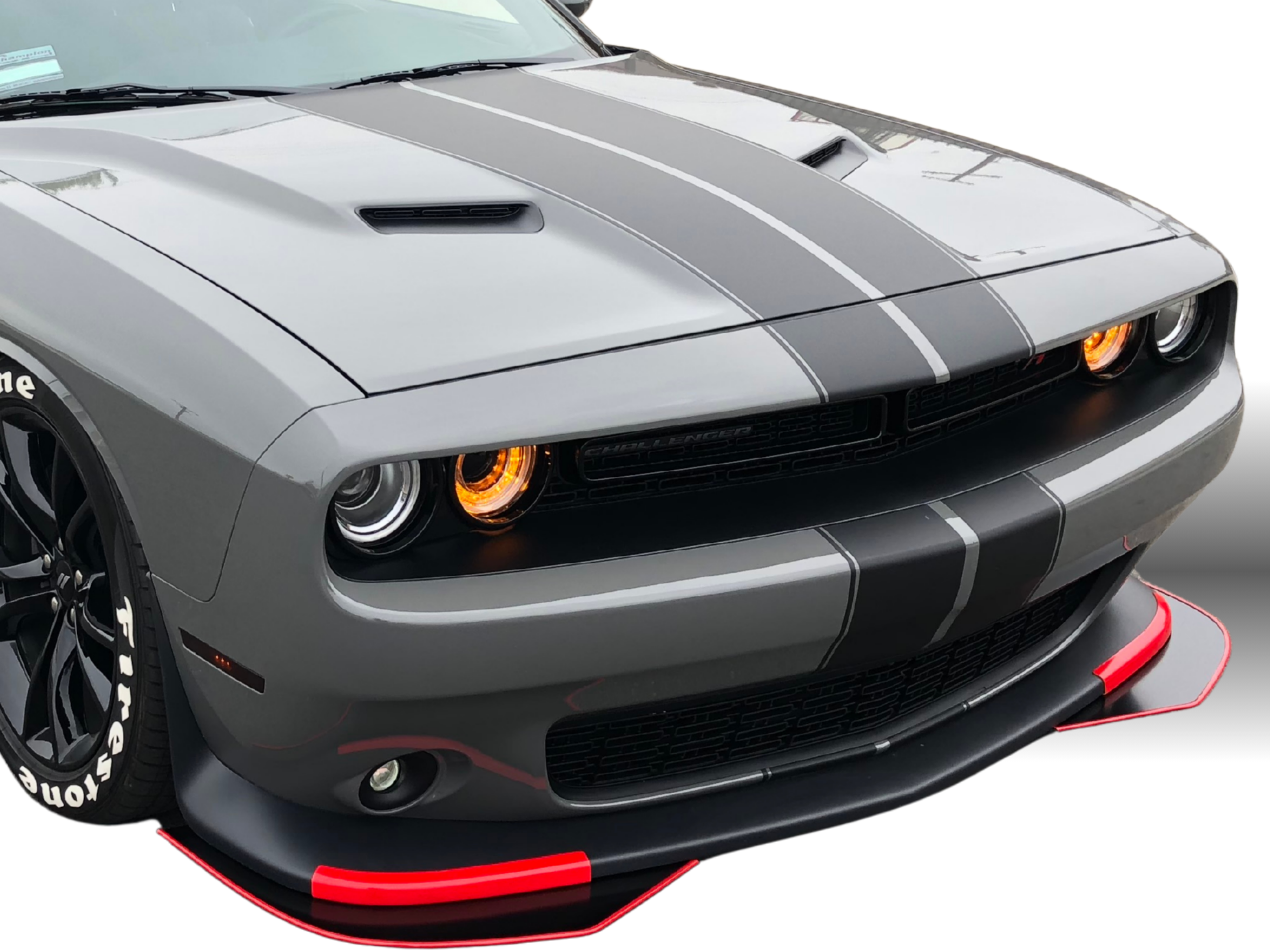 2011 - 2023 Dodge Challenger Scatpack 392: 2 Piece Splitter