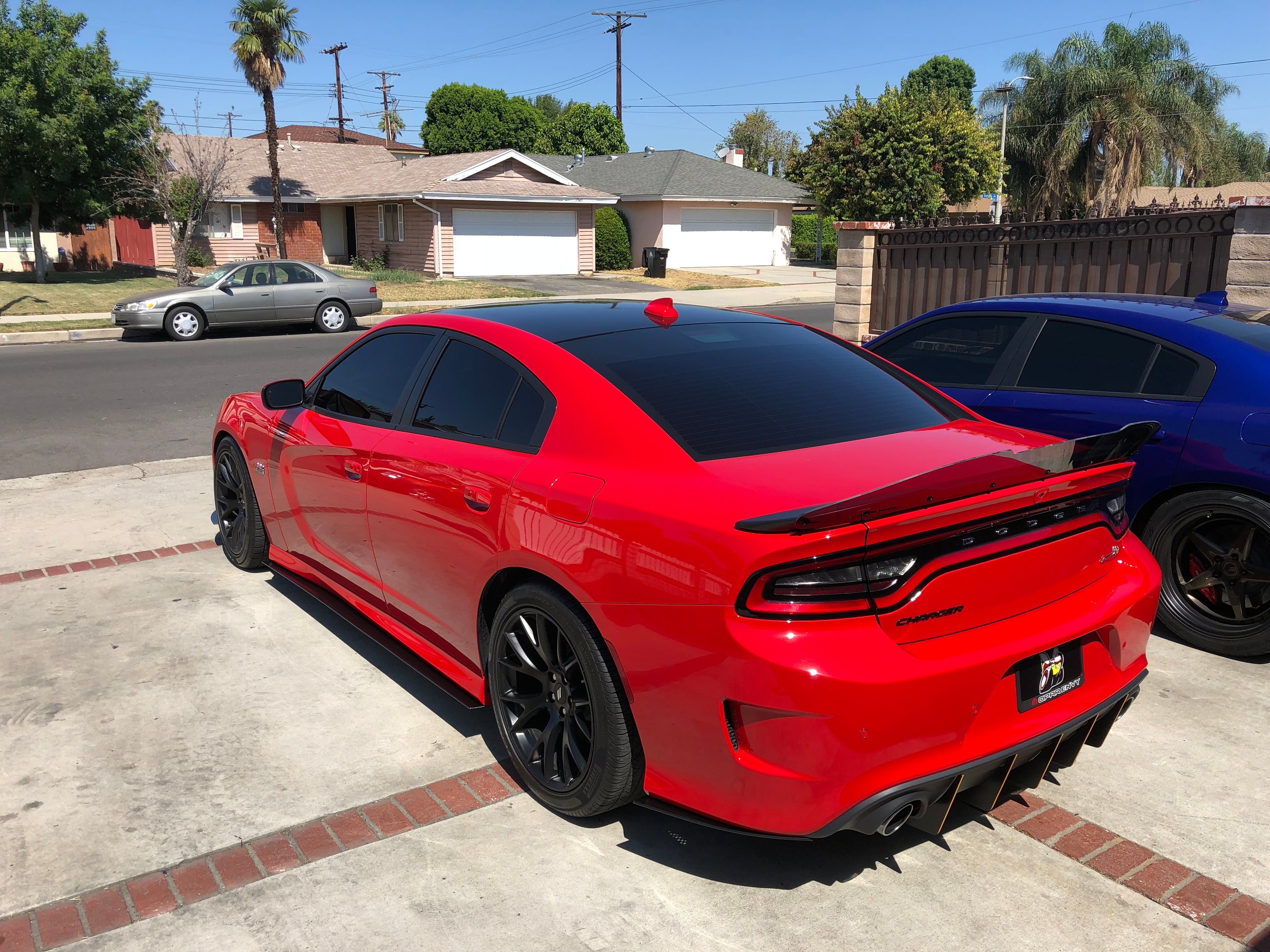 Dodge Charger Straight Style Side Skirts