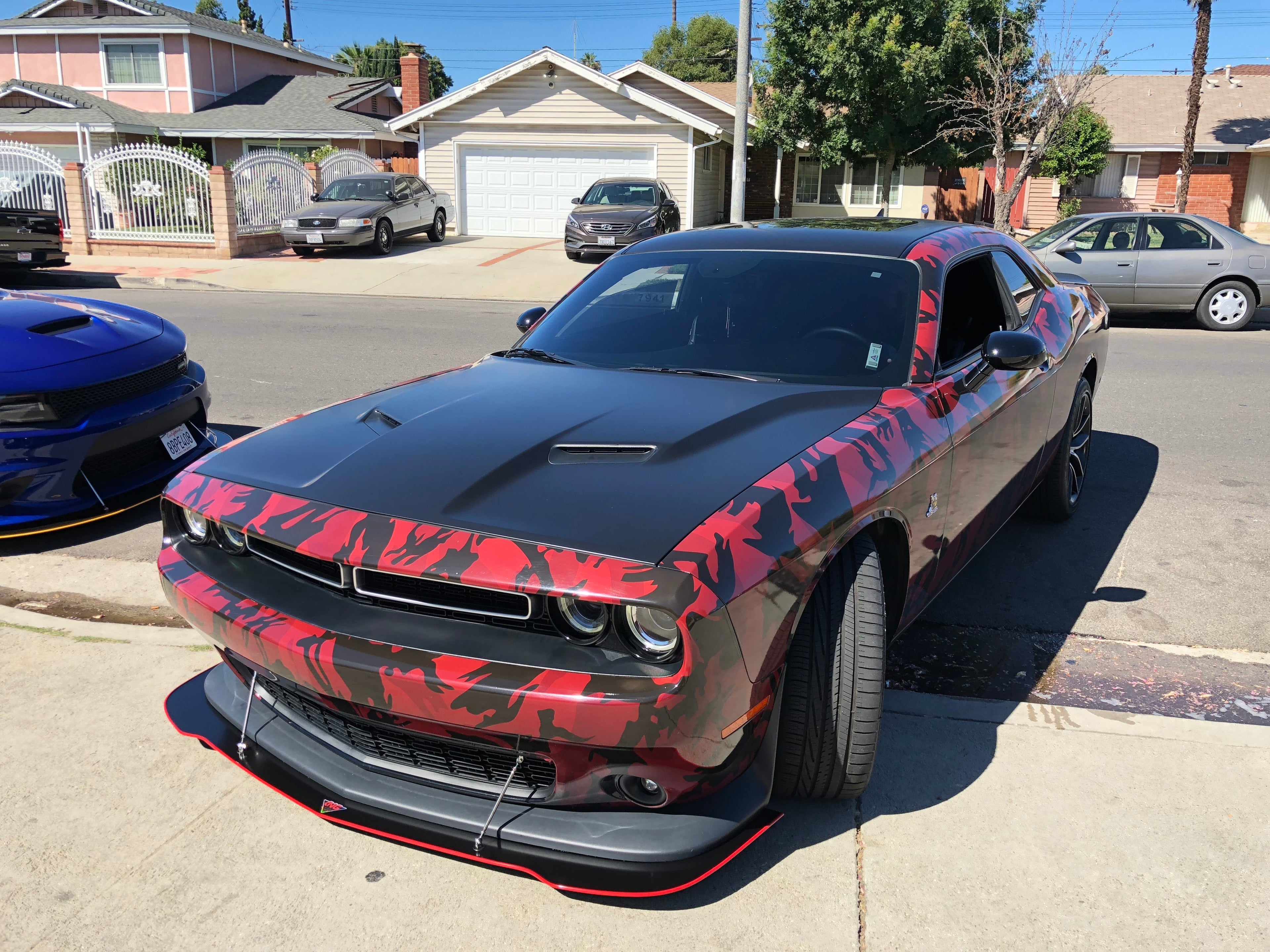 2011 - 2023 Dodge Challenger Scatpack 392: Hellcat Design Splitter