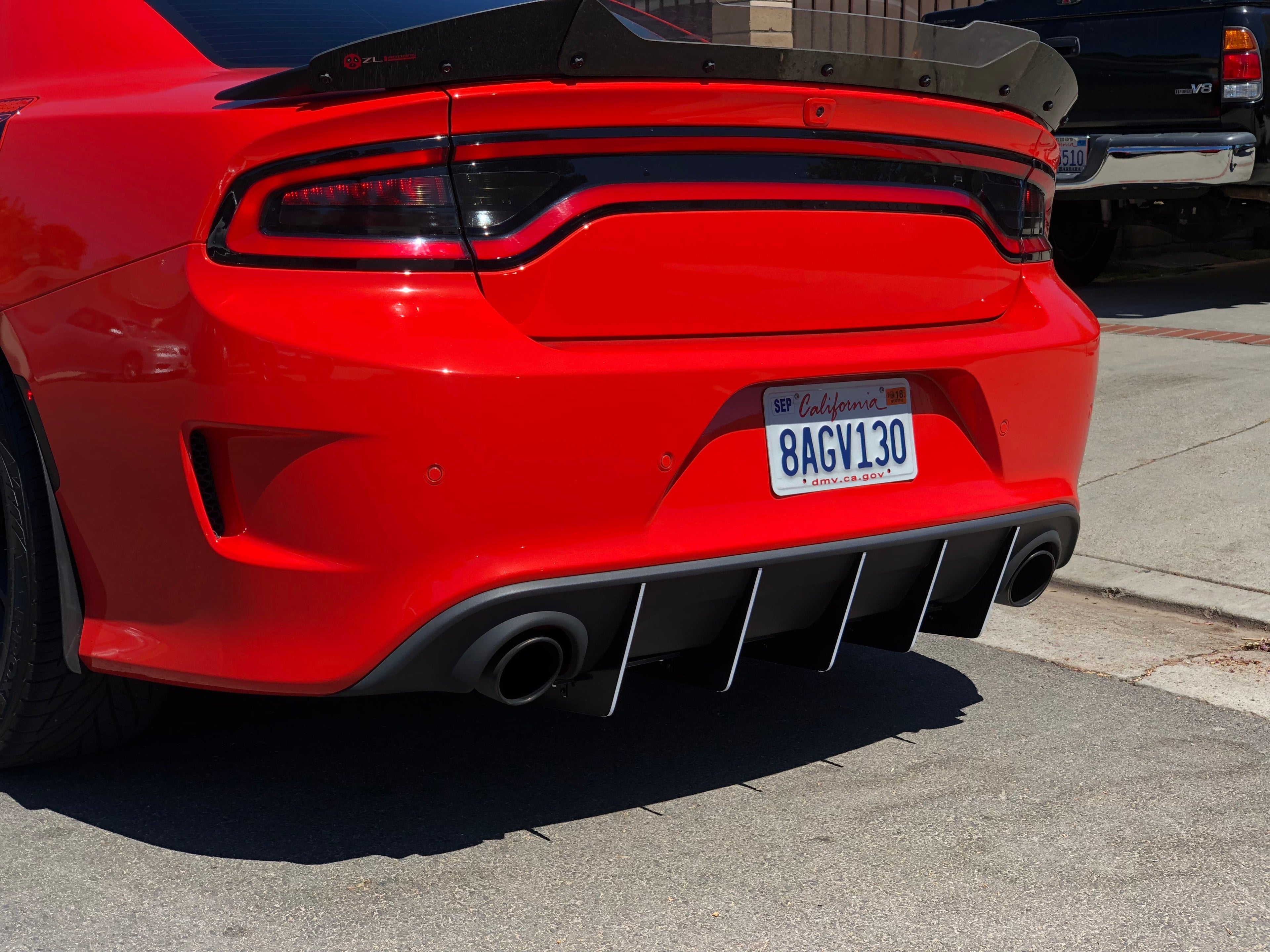 Dodge Charger V2 Slant In Design Diffuser
