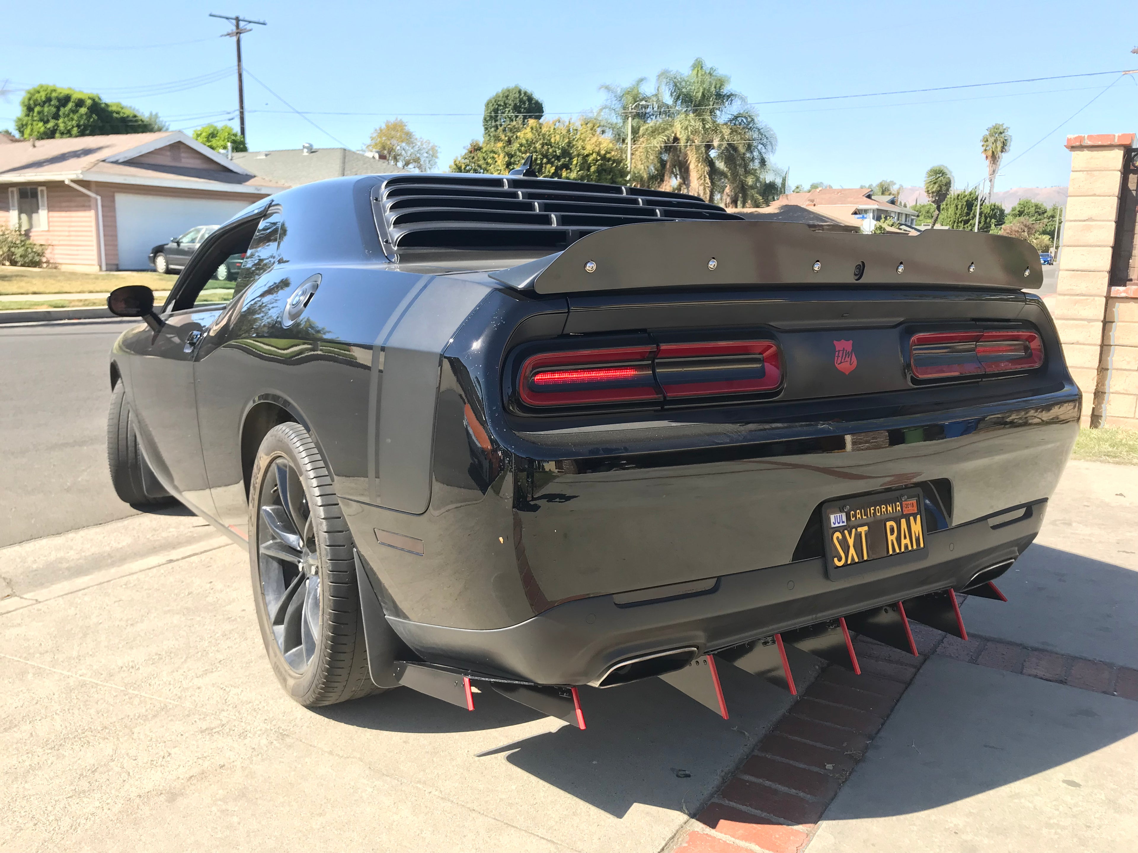 2008 - 2023 Dodge Challenger: Mid Bend Diffusers
