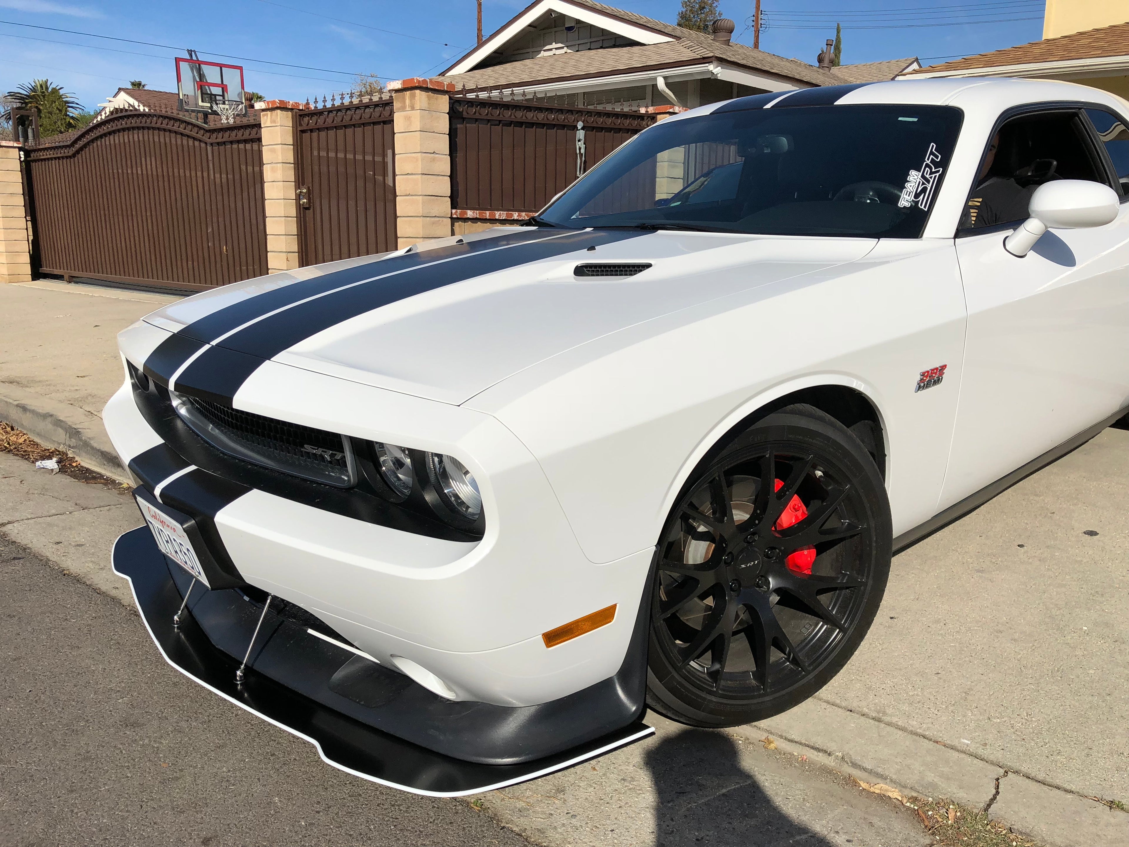 2011 - 2023 Dodge Challenger Scatpack 392: Hellcat Design Splitter