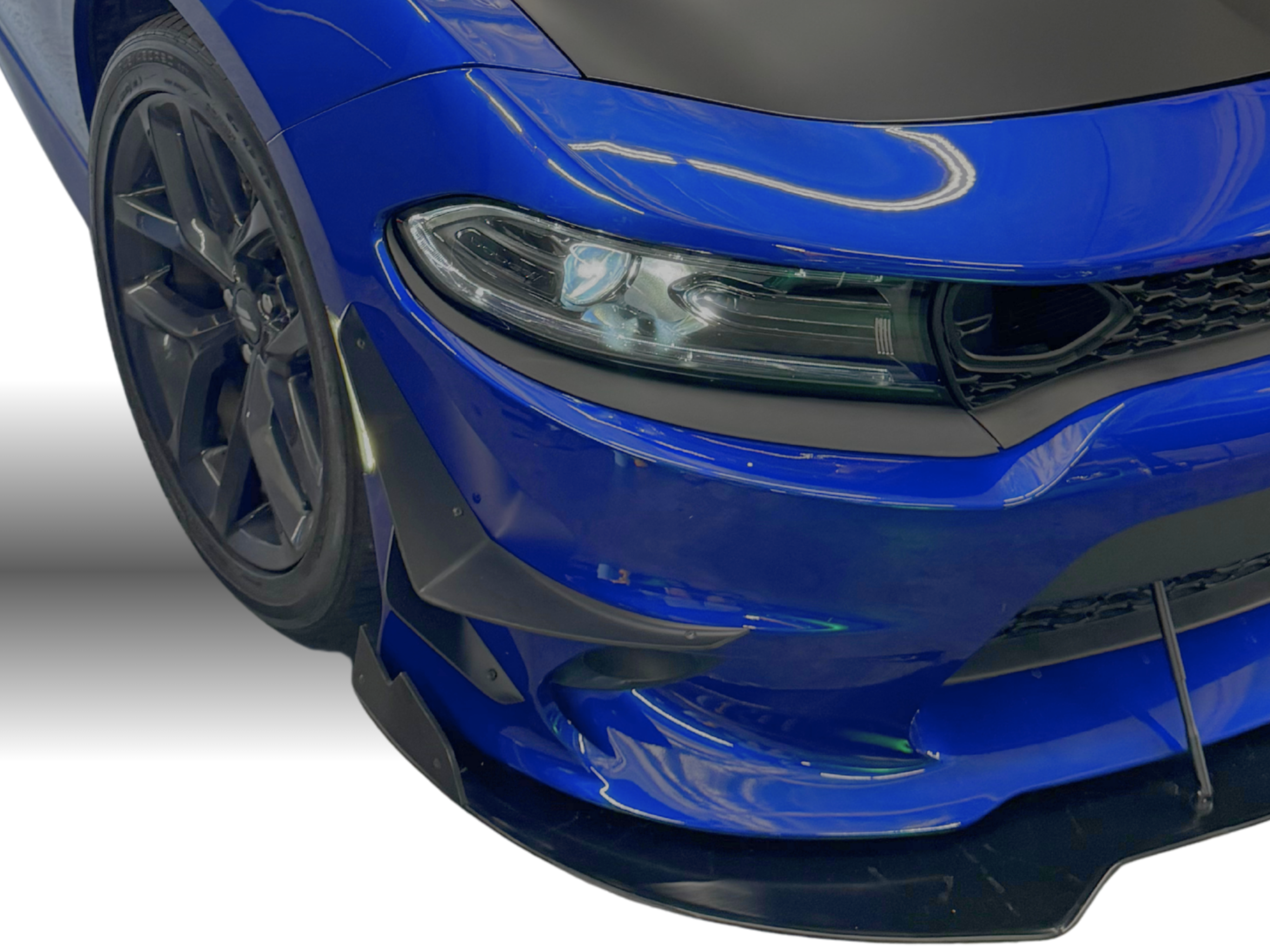 2015 - 2023 Dodge Charger GT, Scatpack, Hellcat: 4 Piece Canards