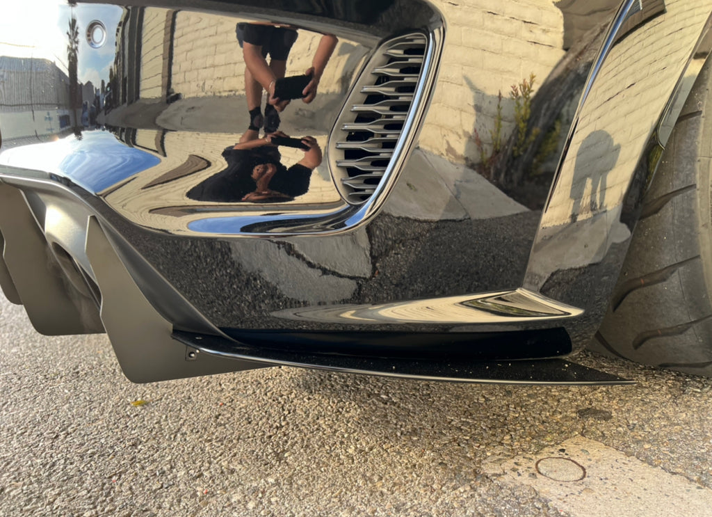 Dodge Charger Widebody V2 Dual Slant-In Design Diffuser