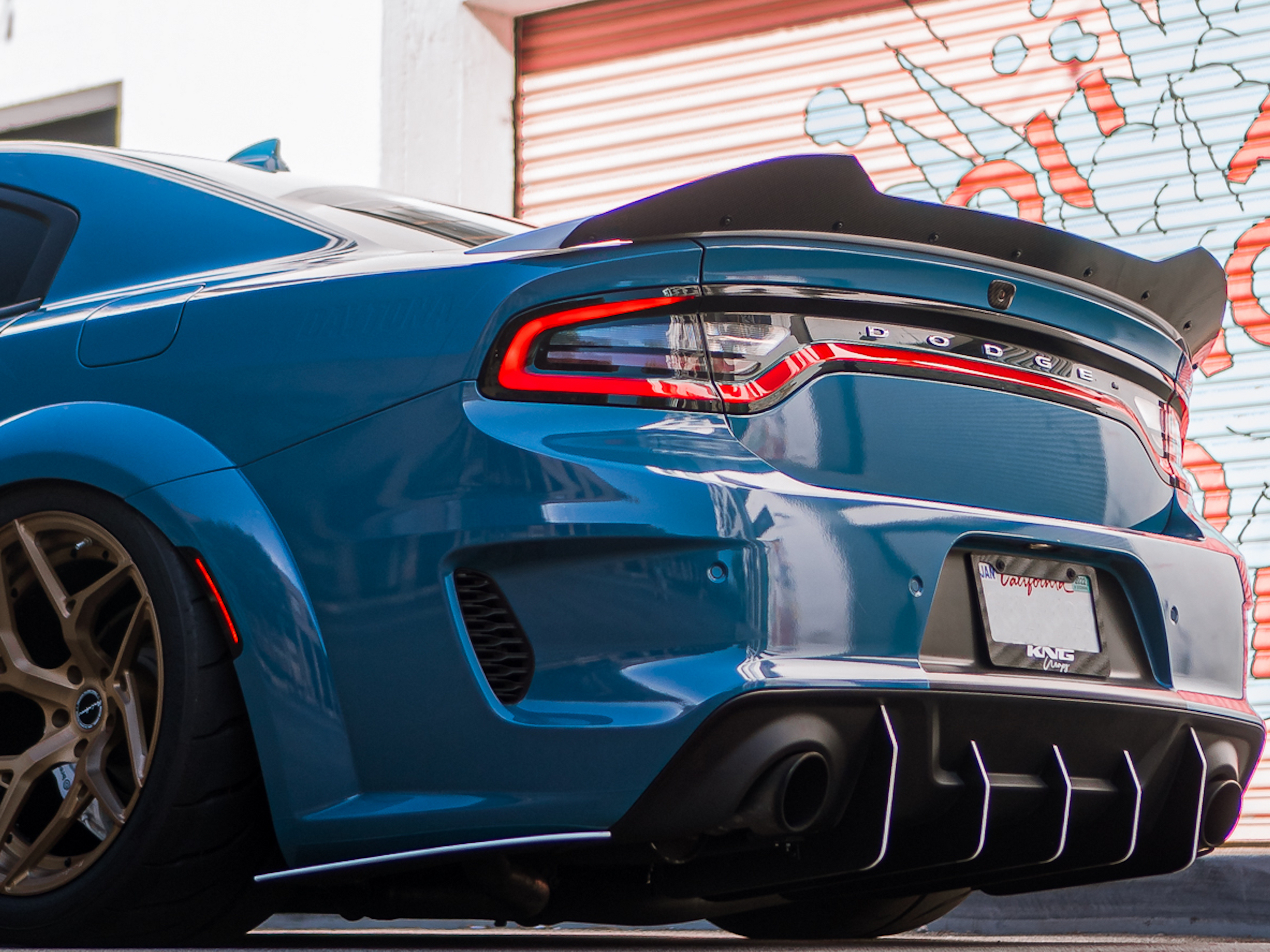 2020 - 2023 Dodge Charger Hellcat Widebody: Sharp Design Wickerbill