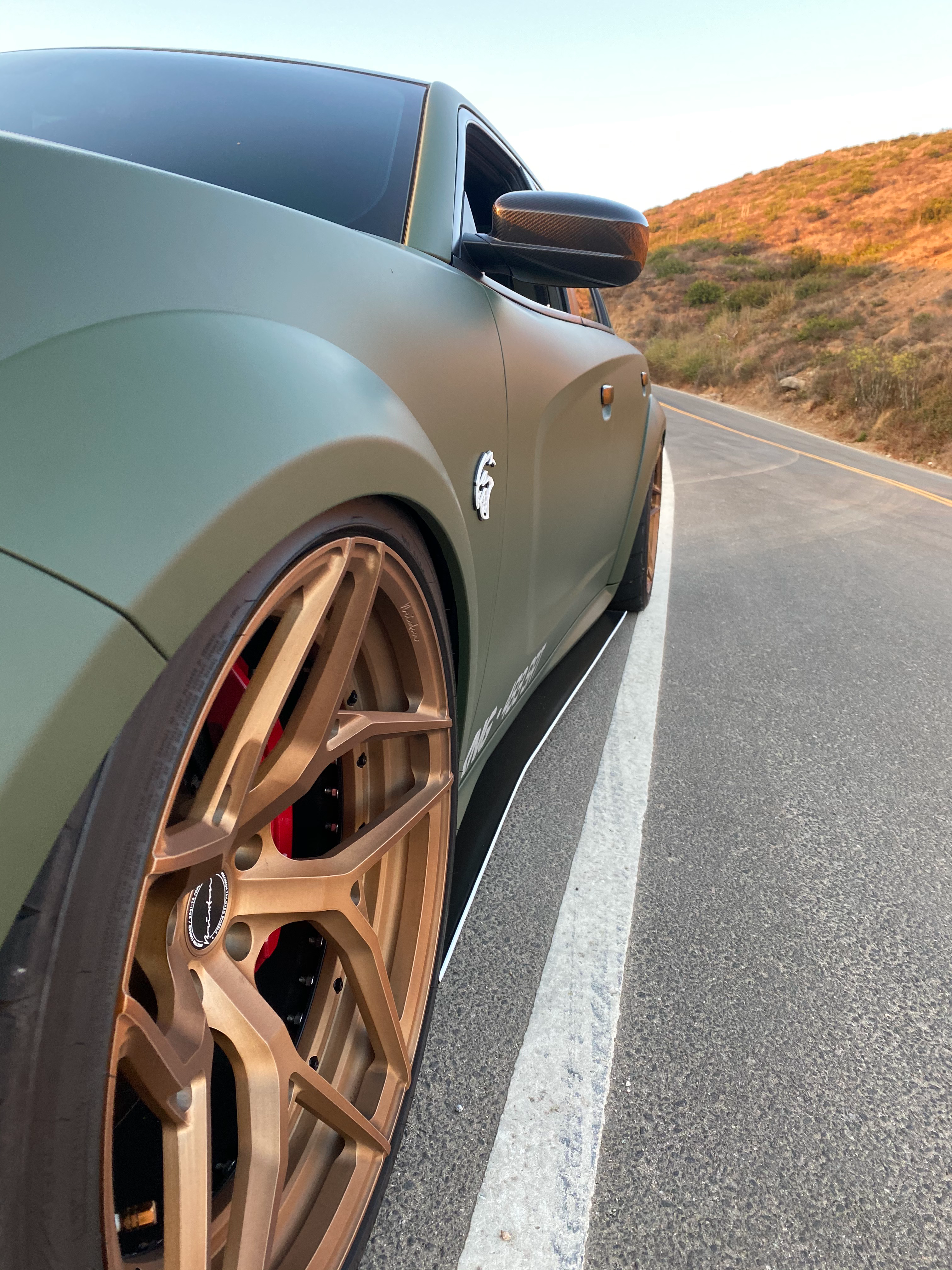 Dodge Charger SRT Style Side Skirts