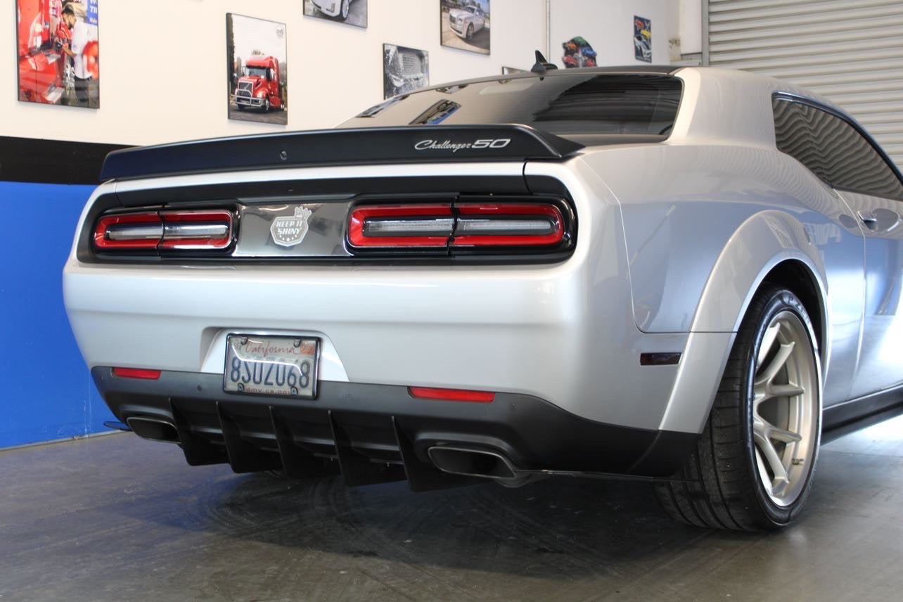 2015 - 2023 Dodge Challenger: V2 Slant-In Diffuser
