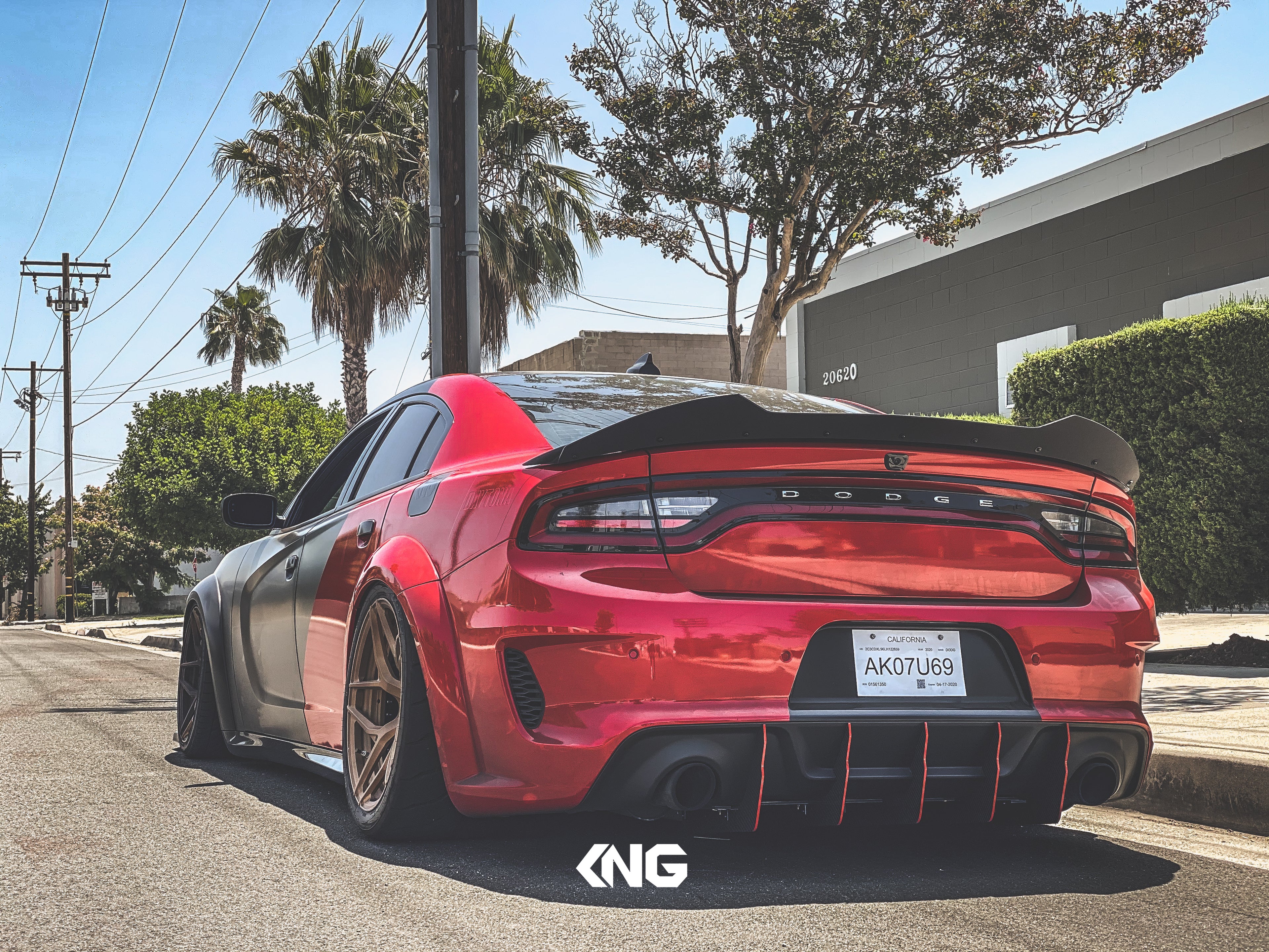 2020 - 2023 Dodge Charger Hellcat Widebody: Sharp Design Wickerbill