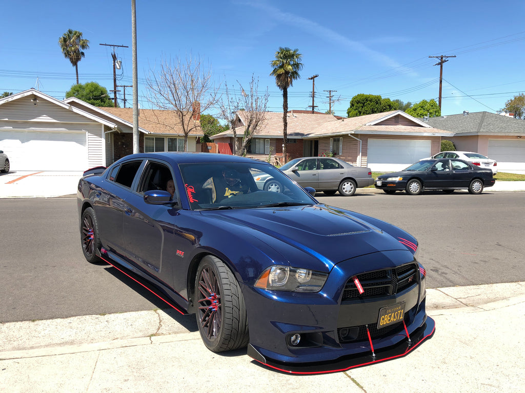2011 - 2014 Dodge Charger SRT 392 Front Splitter