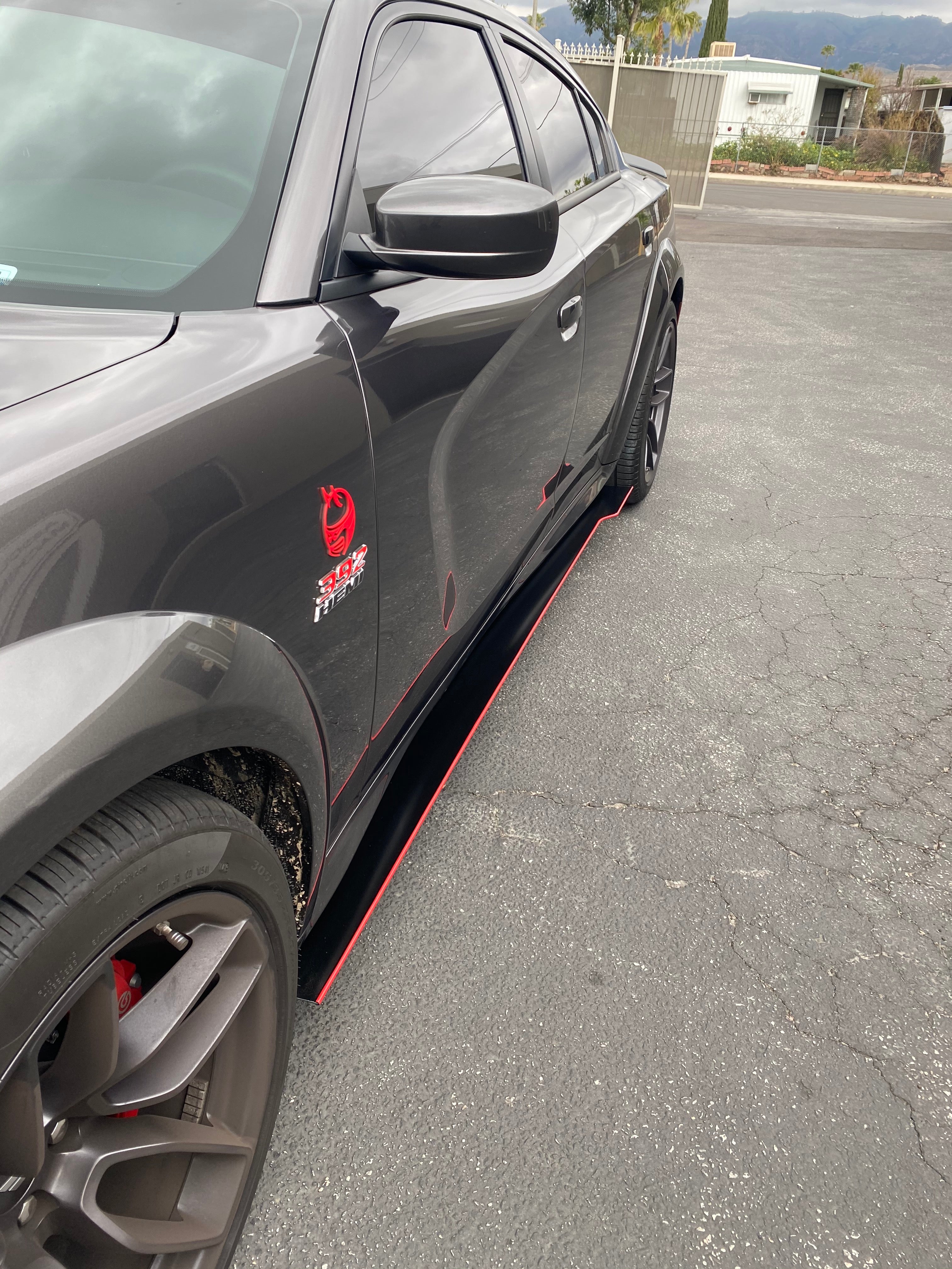 Dodge Charger 180 Style Side Skirts