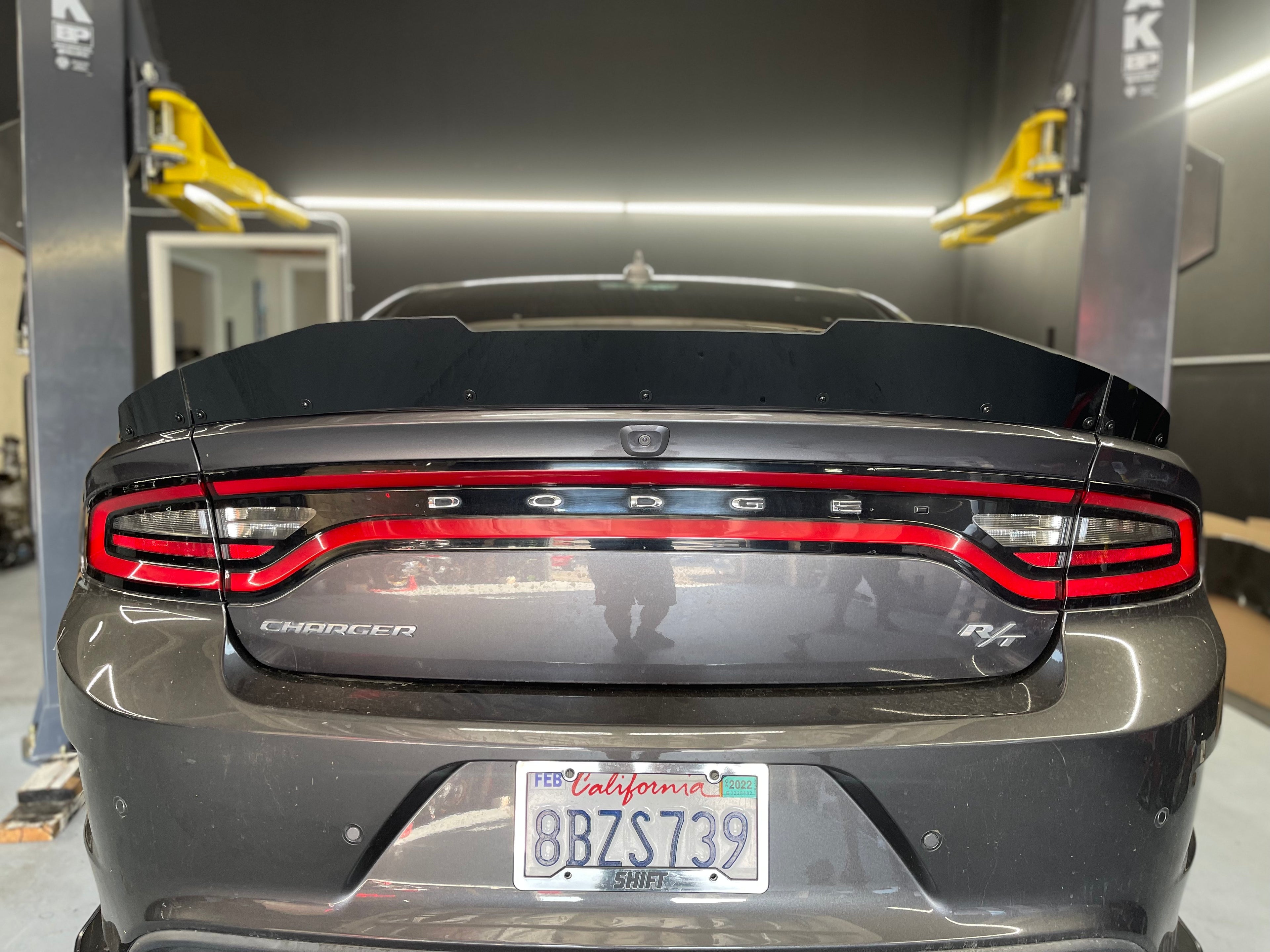 Dodge Charger SXT/RT 3 Piece Spoiler: Duckbill Design Wickerbill