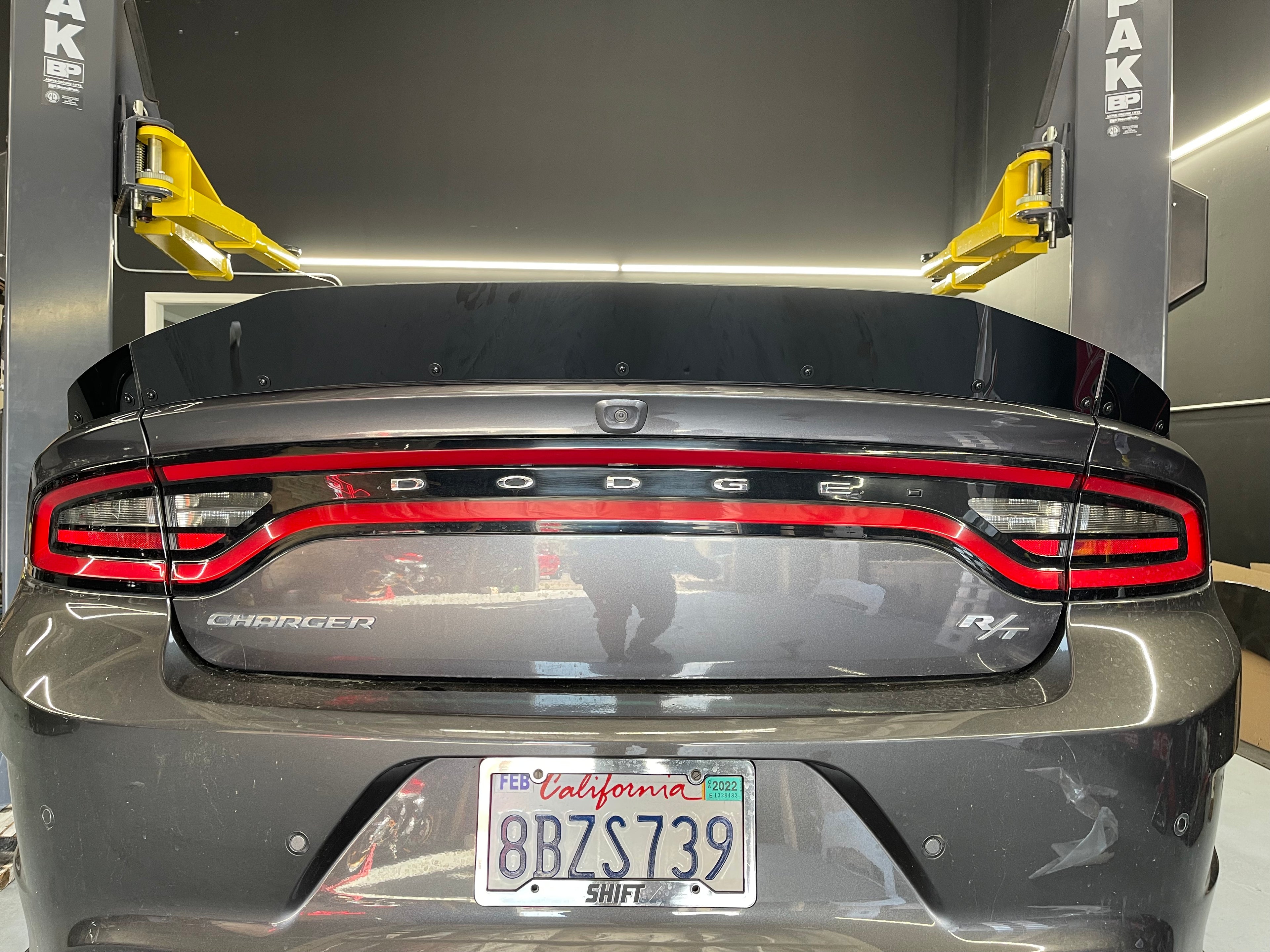 Dodge Charger SXT/RT 3 Piece Spoiler: Duckbill Design Wickerbill