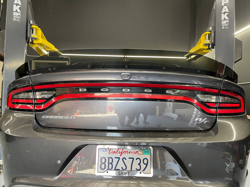 Dodge Charger SXT/RT 3 Piece Spoiler: Duckbill Design Wickerbill