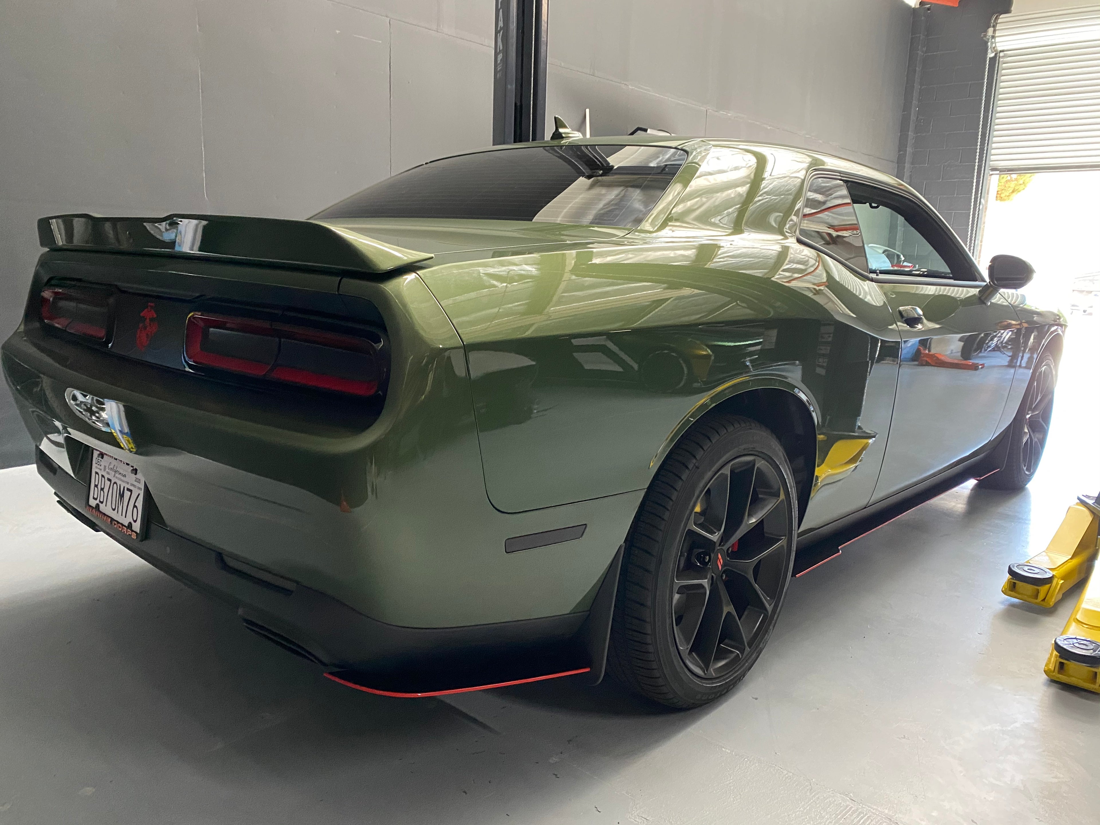 Dodge Challenger Rear Style Spats