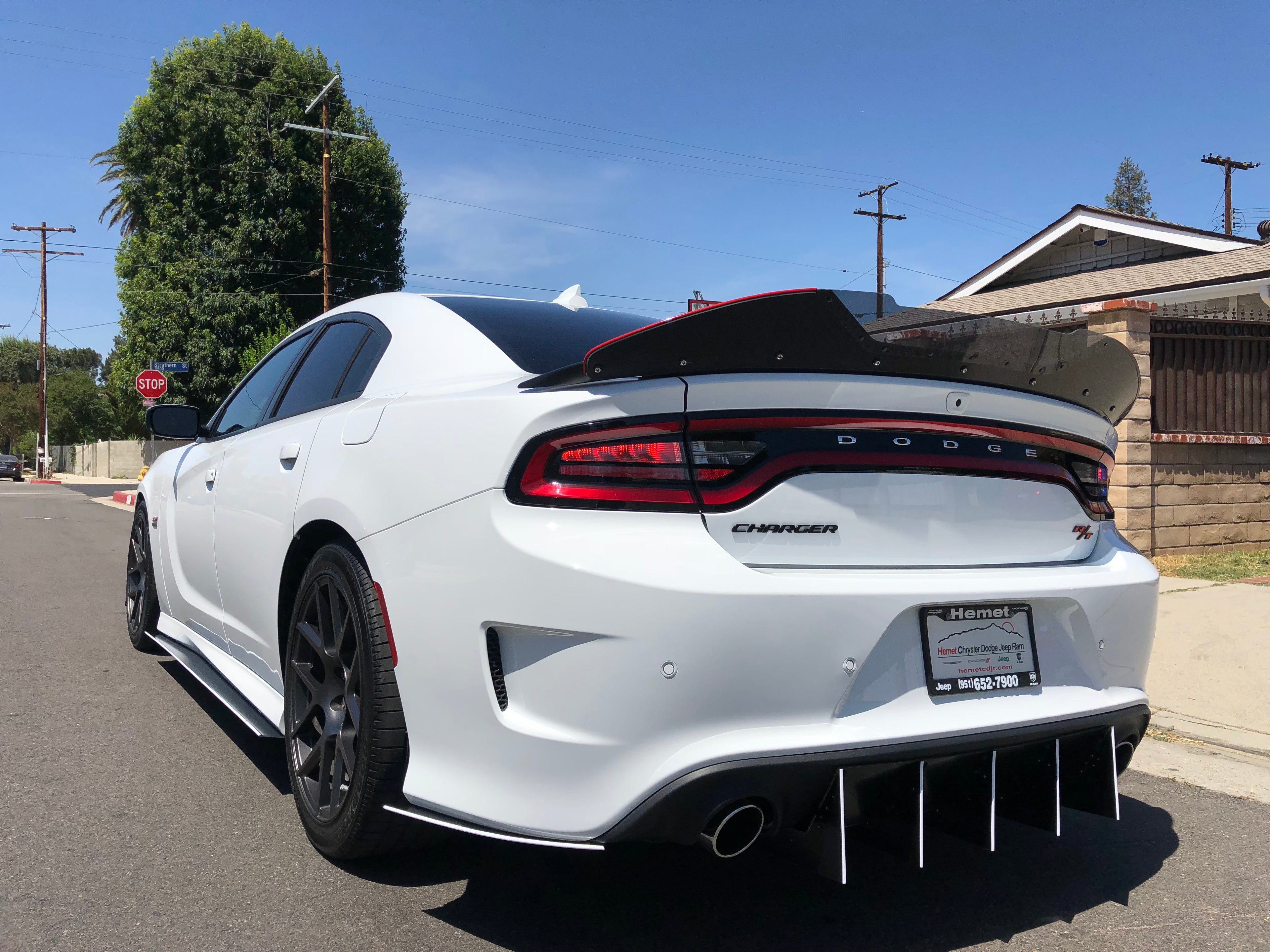 Dodge Charger Rear Spats