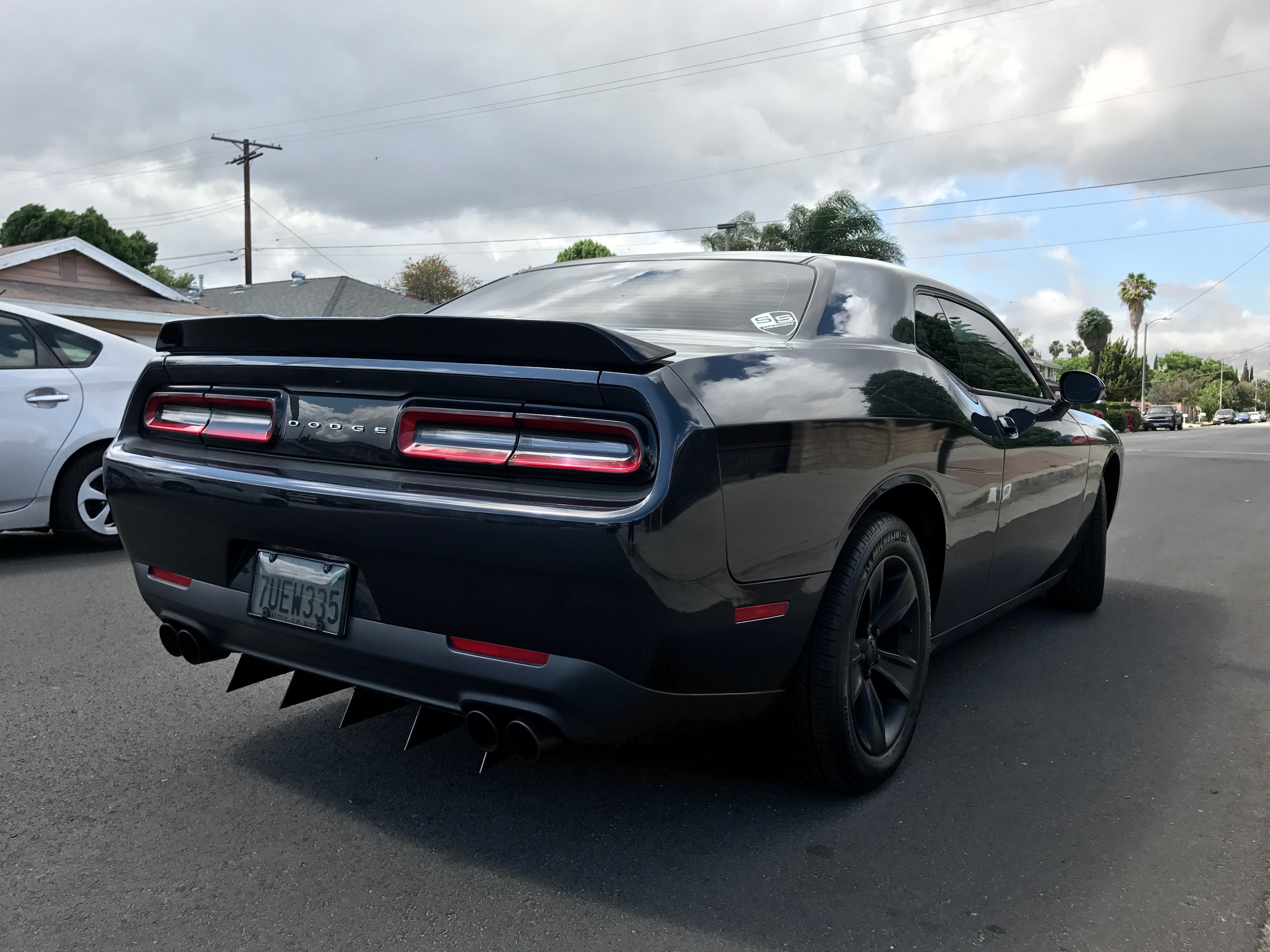 2008 - 2023 Dodge Challenger: Small Diffuser