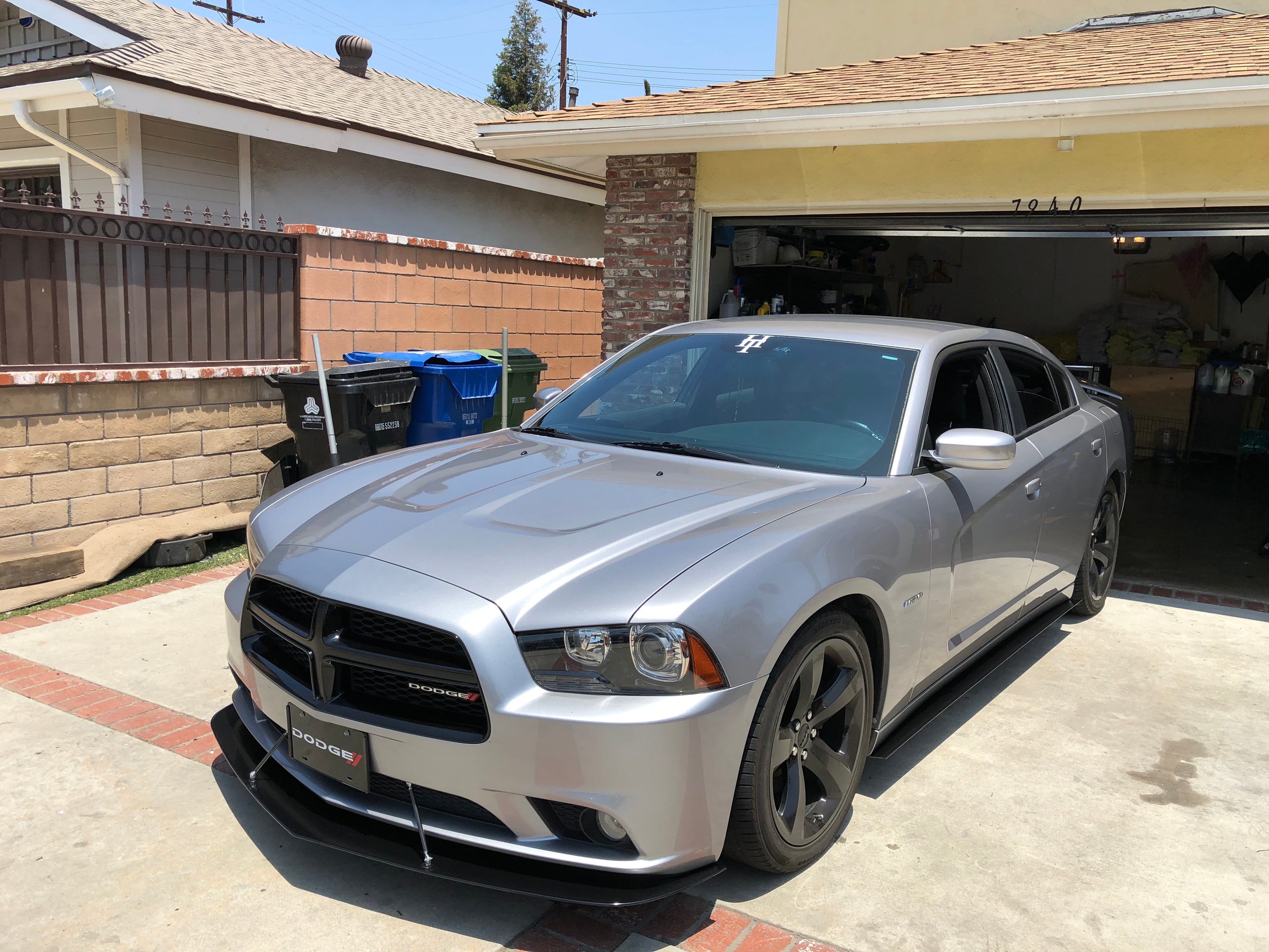 2011 - 2014 Dodge Charger SXT RT Front Splitter