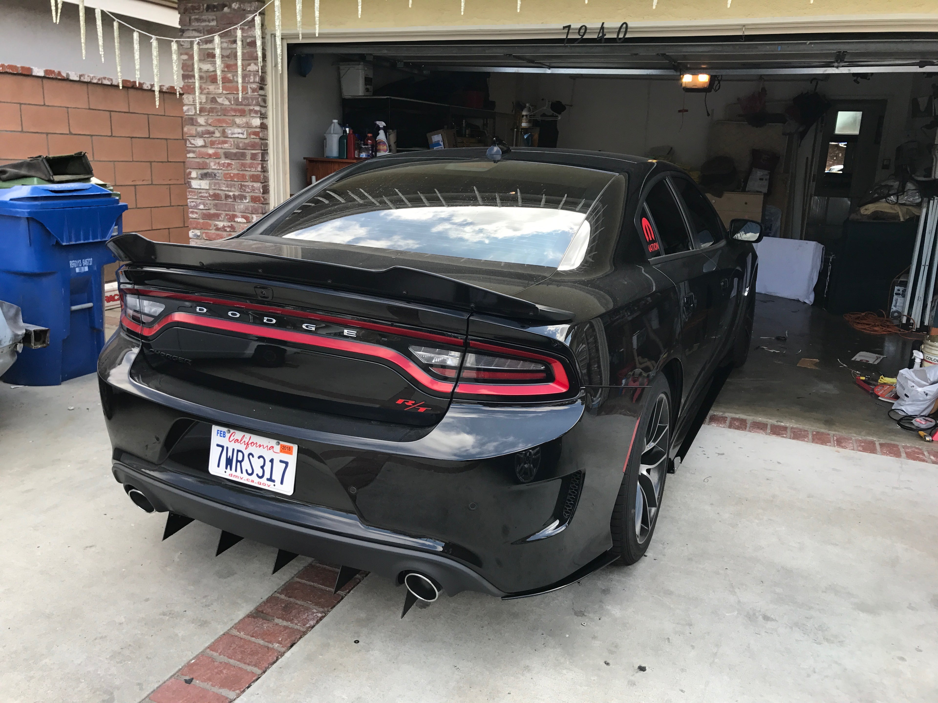 Dodge Charger Rear Spats