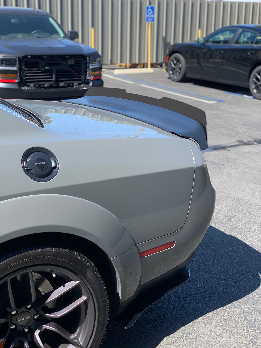 Dodge Challenger Widebody Custom Cut Style Spats