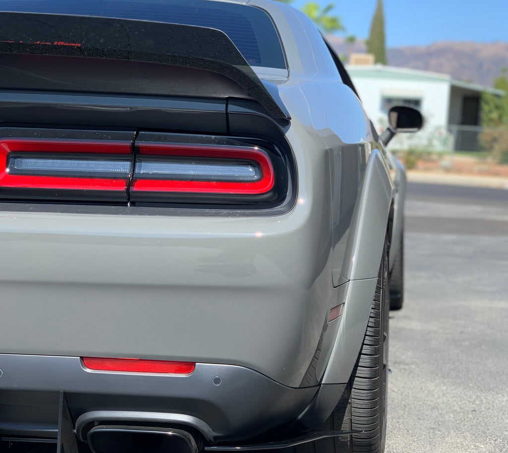 Dodge Challenger Widebody Custom Cut Style Spats