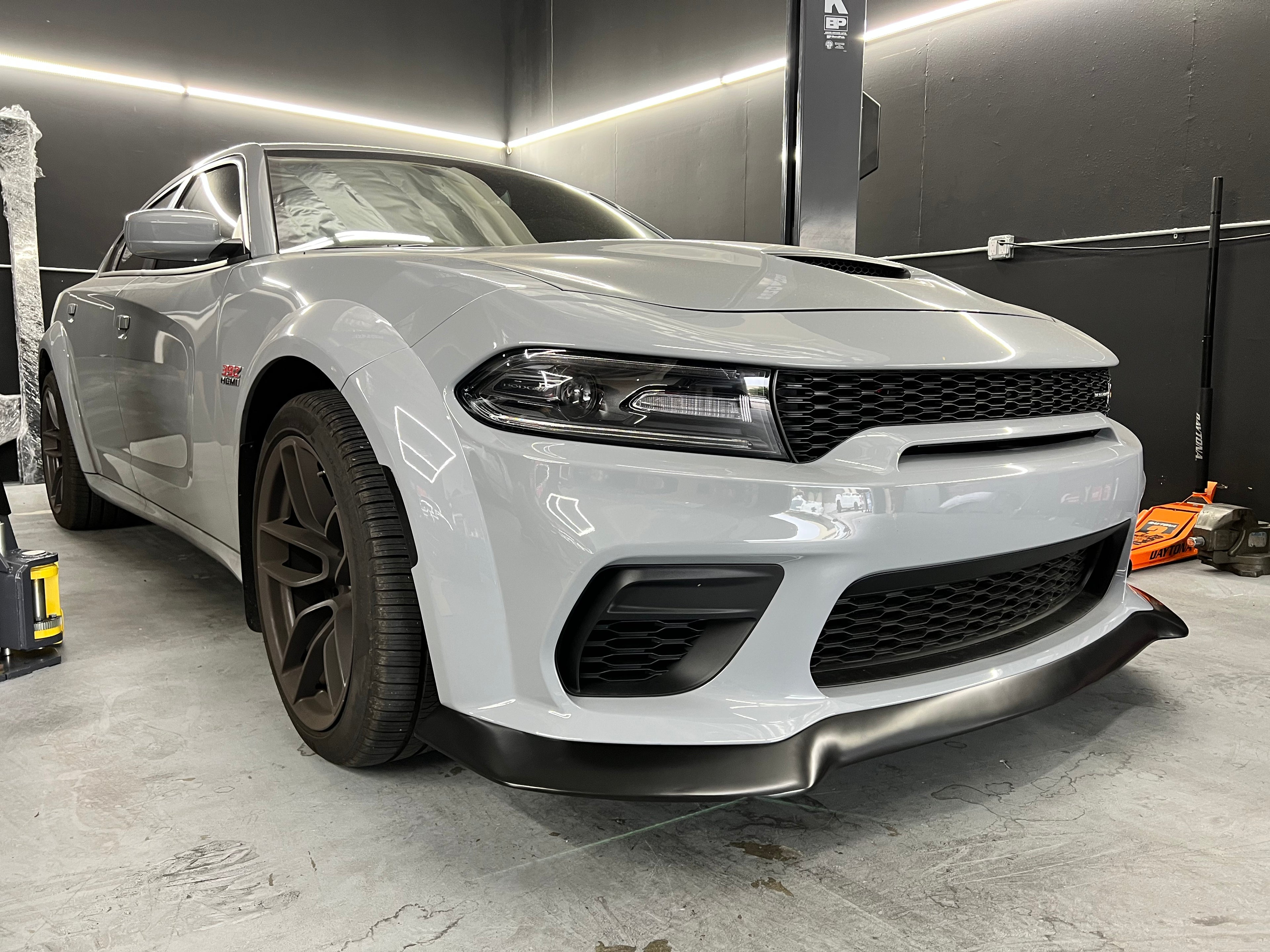 2020 - 2023 Dodge Charger Widebody Front Bumper Lip: Daytona Design