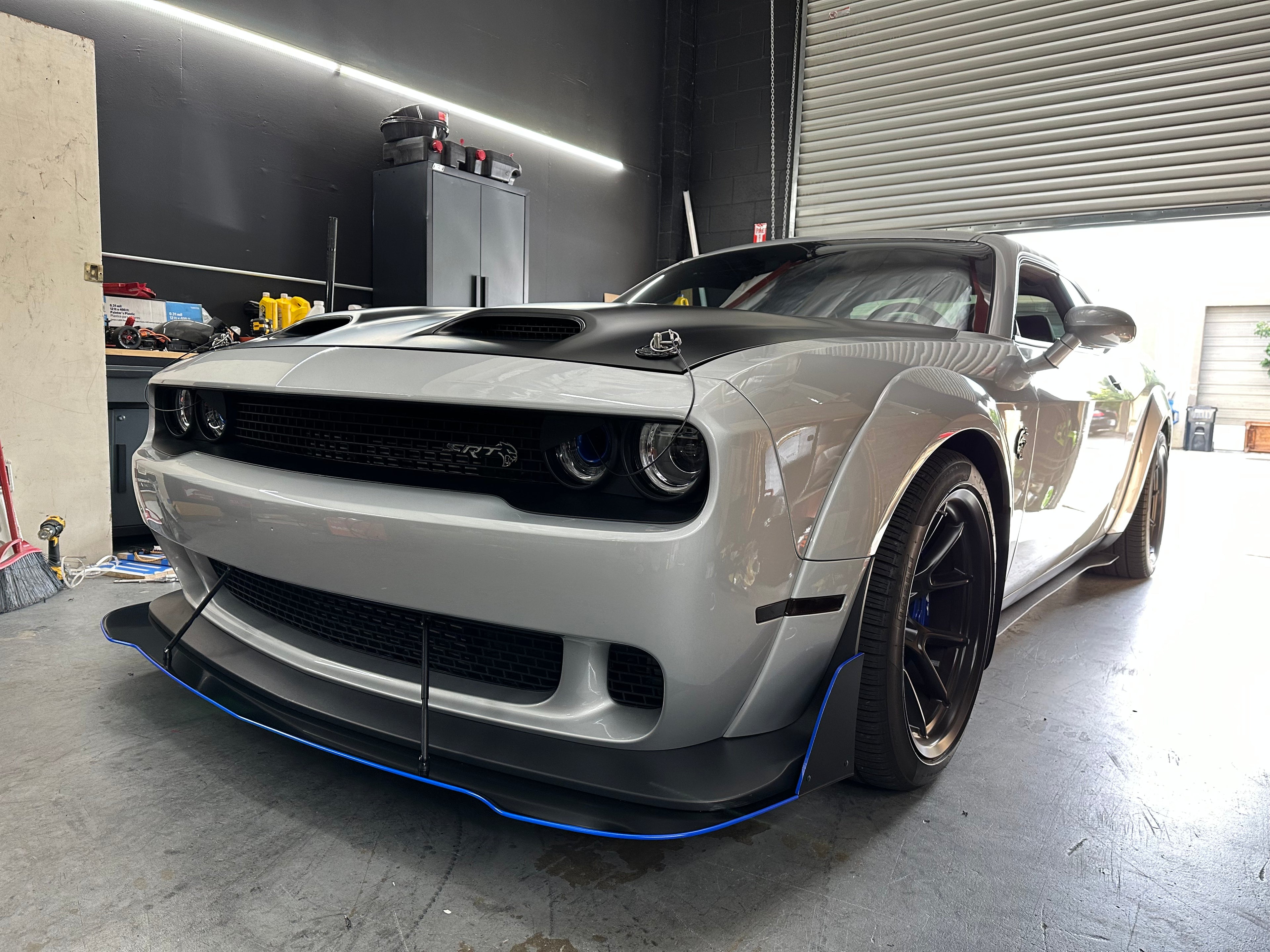 2018 - 2023 Dodge Challenger Widebody: Hellcat Design Splitter