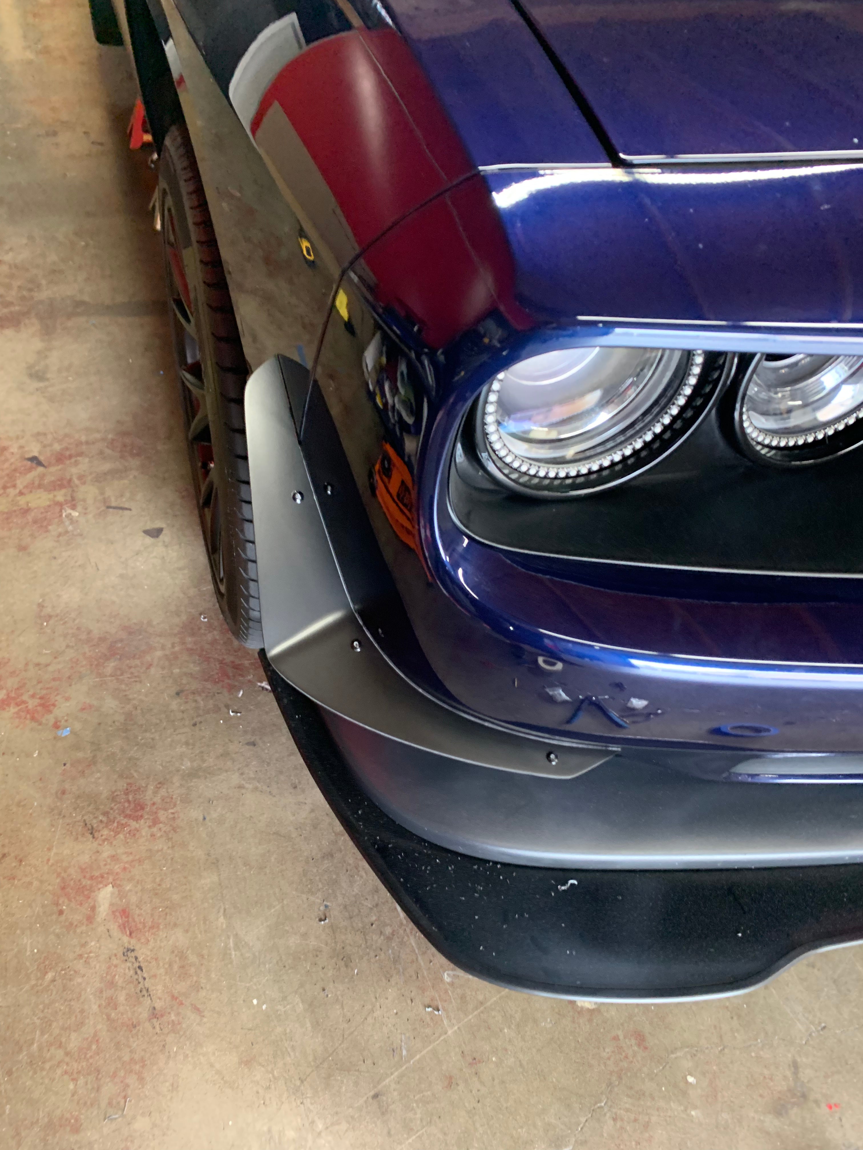 2015 - 2023 Dodge Challenger: 2 Piece Canards