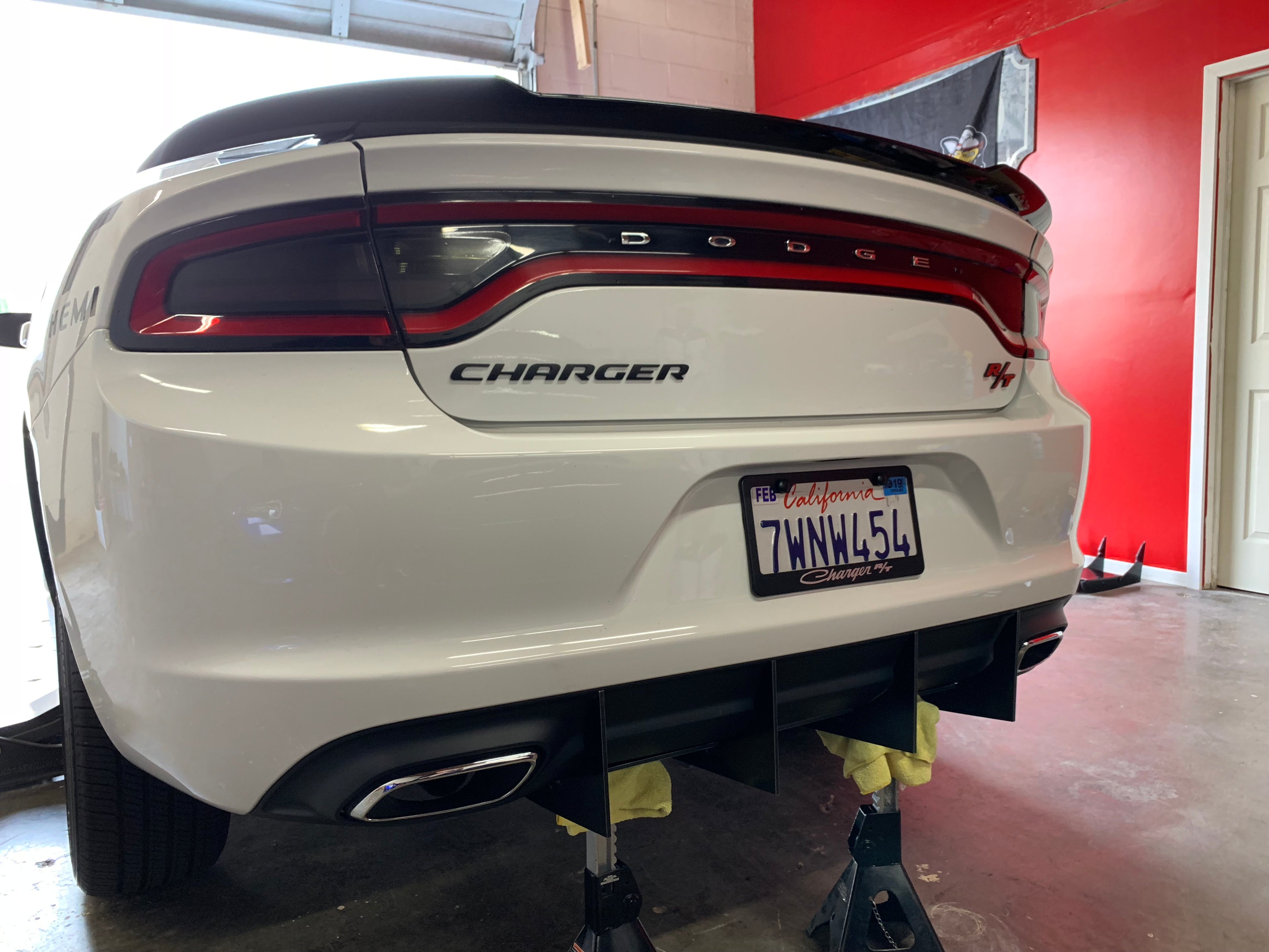 2015 - 2019 Dodge Charger SXT RT Rear Diffusers