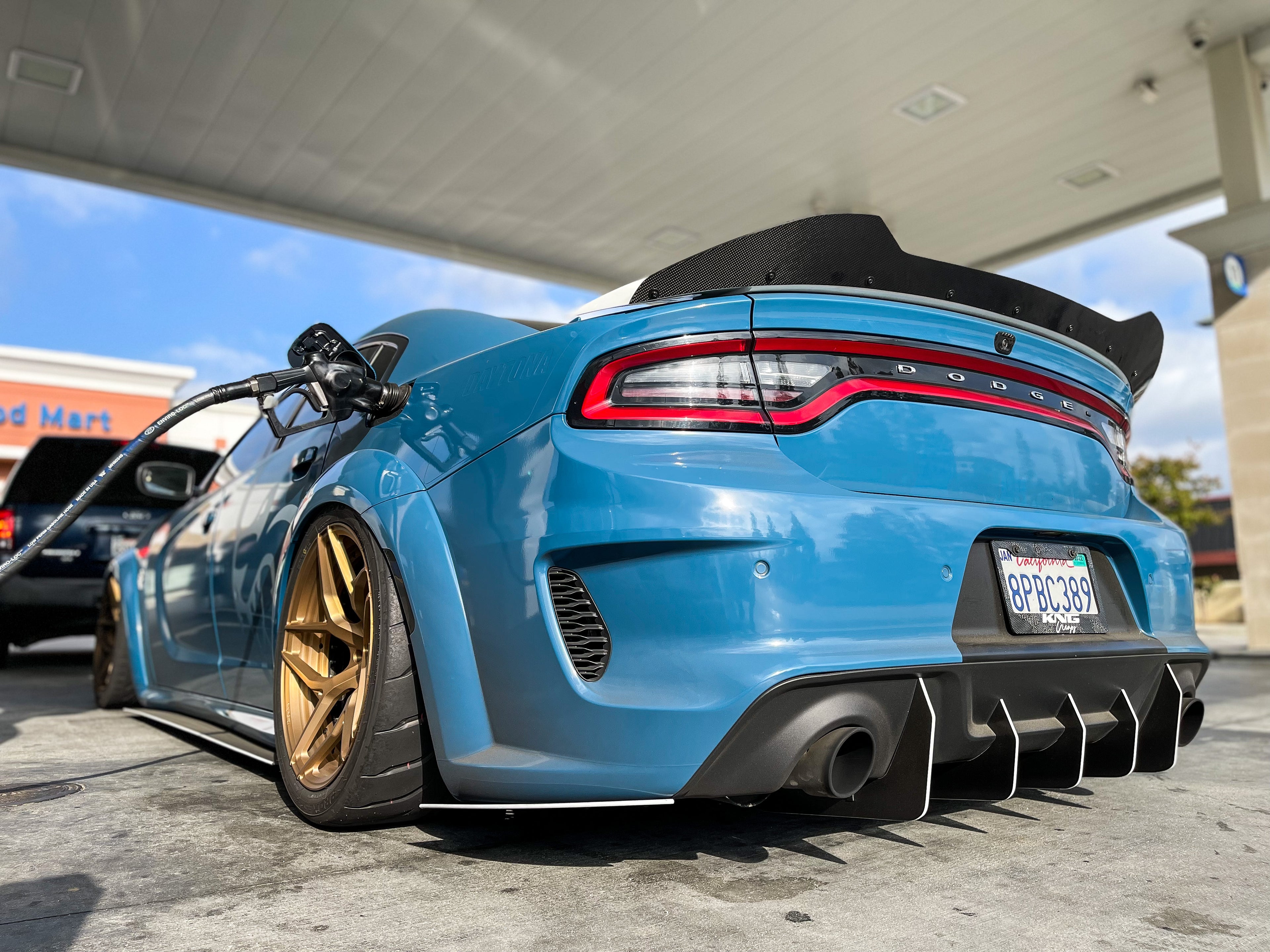 Dodge Charger Straight Style Side Skirts