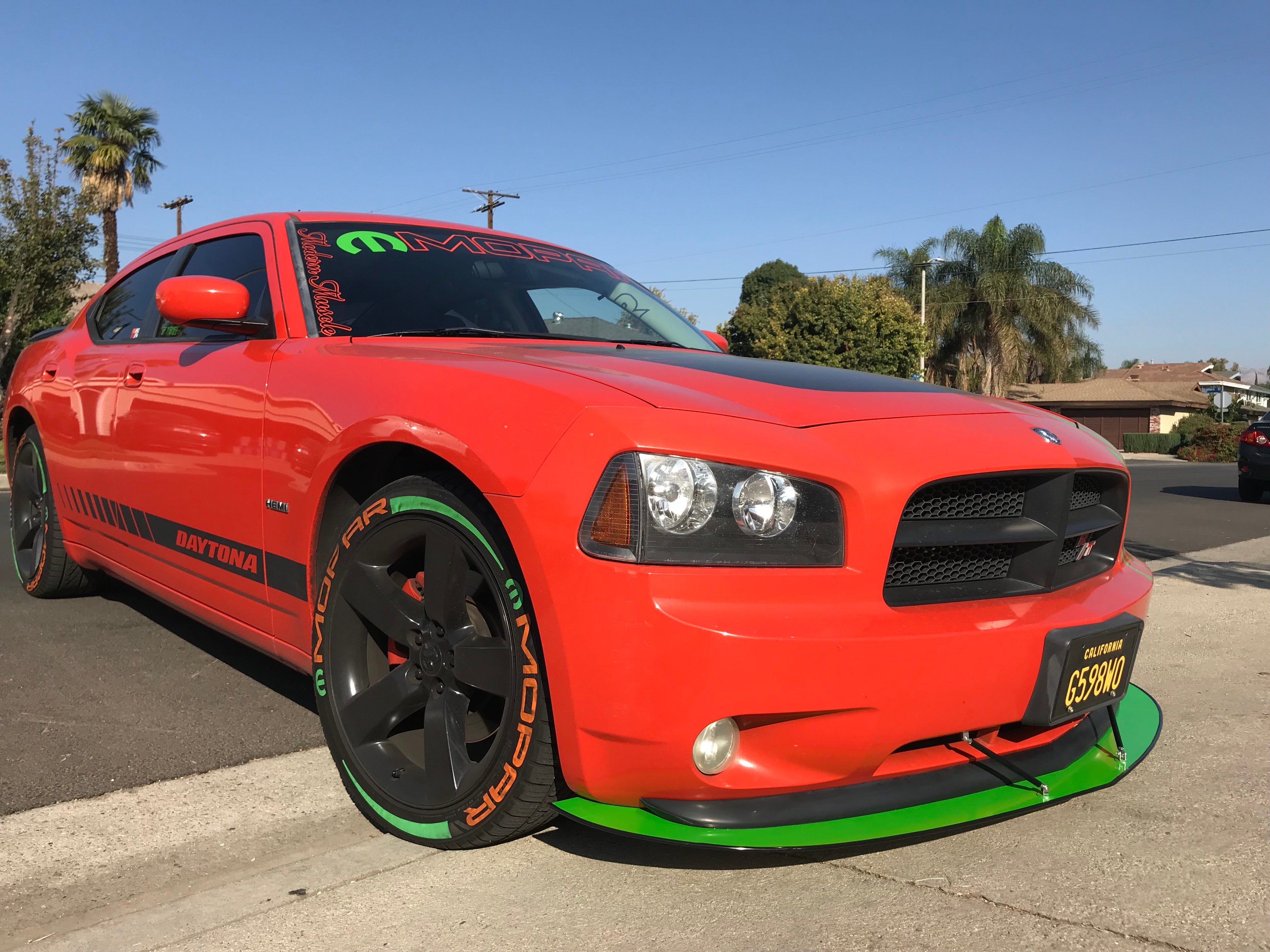 2006 - 2010 Dodge Charger Front Splitter