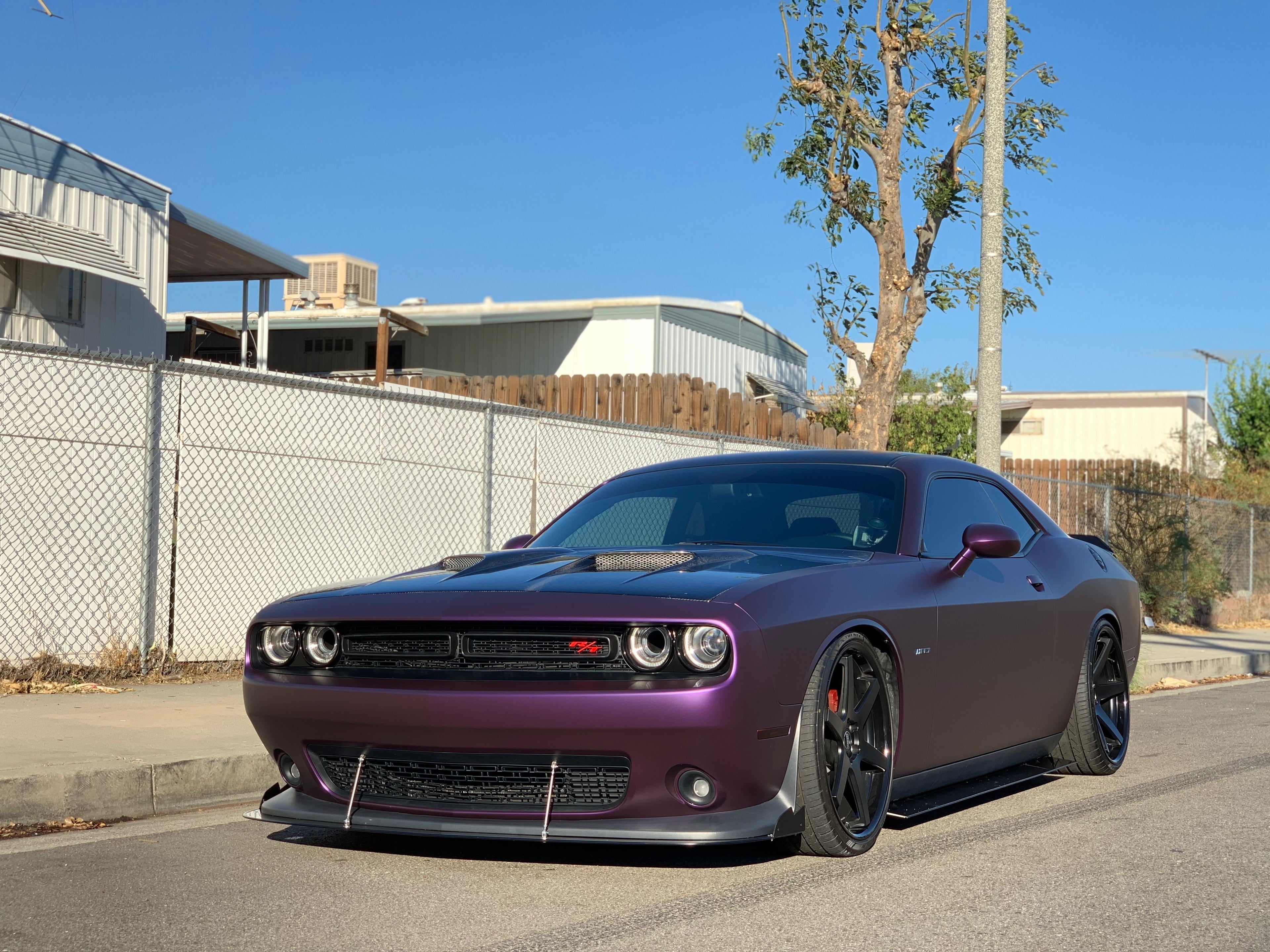 2008 - 2023 Dodge Challenger: Reg Straight Style Side Skirts