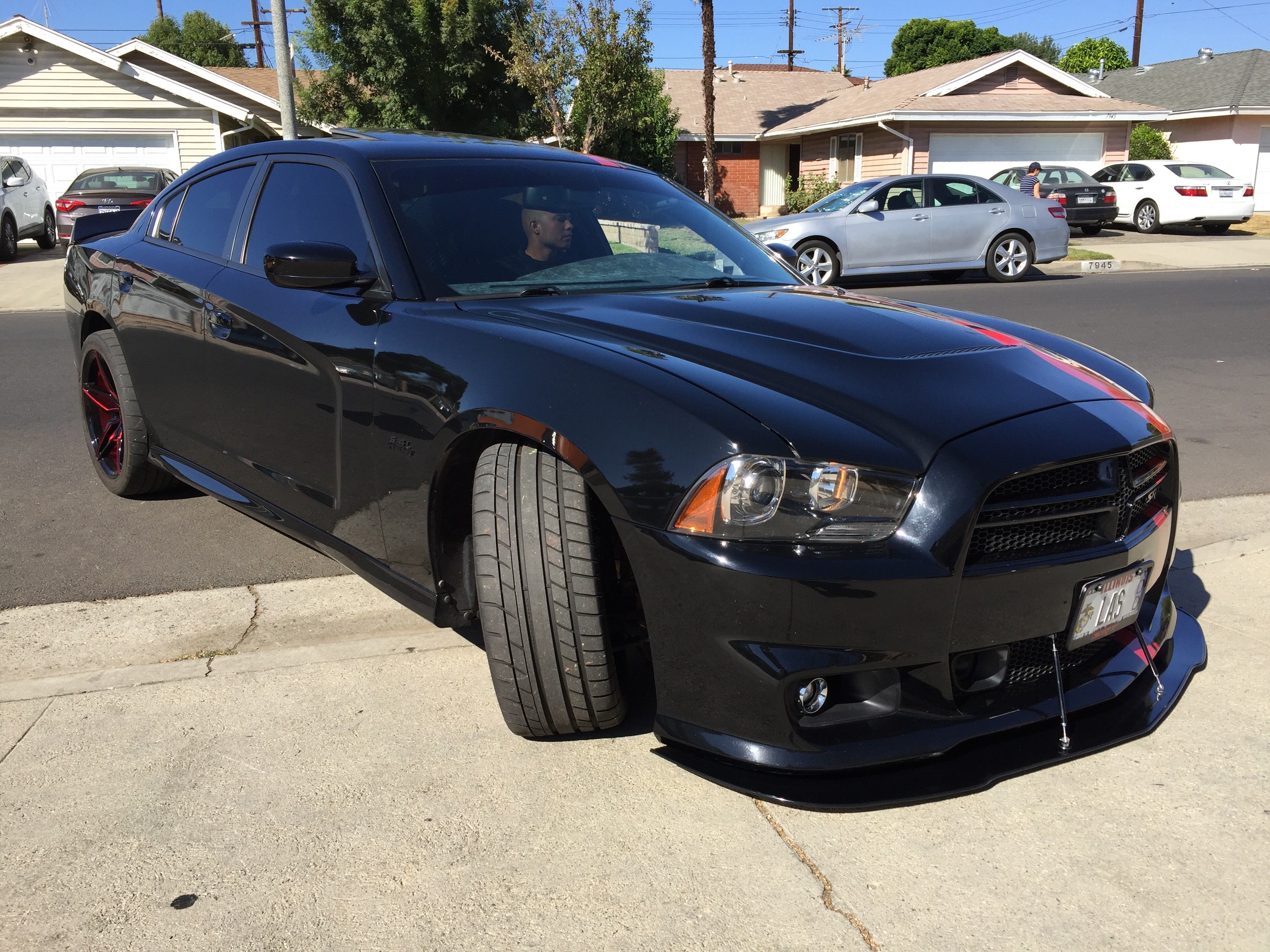 2011 - 2014 Dodge Charger SRT 392 Front Splitter
