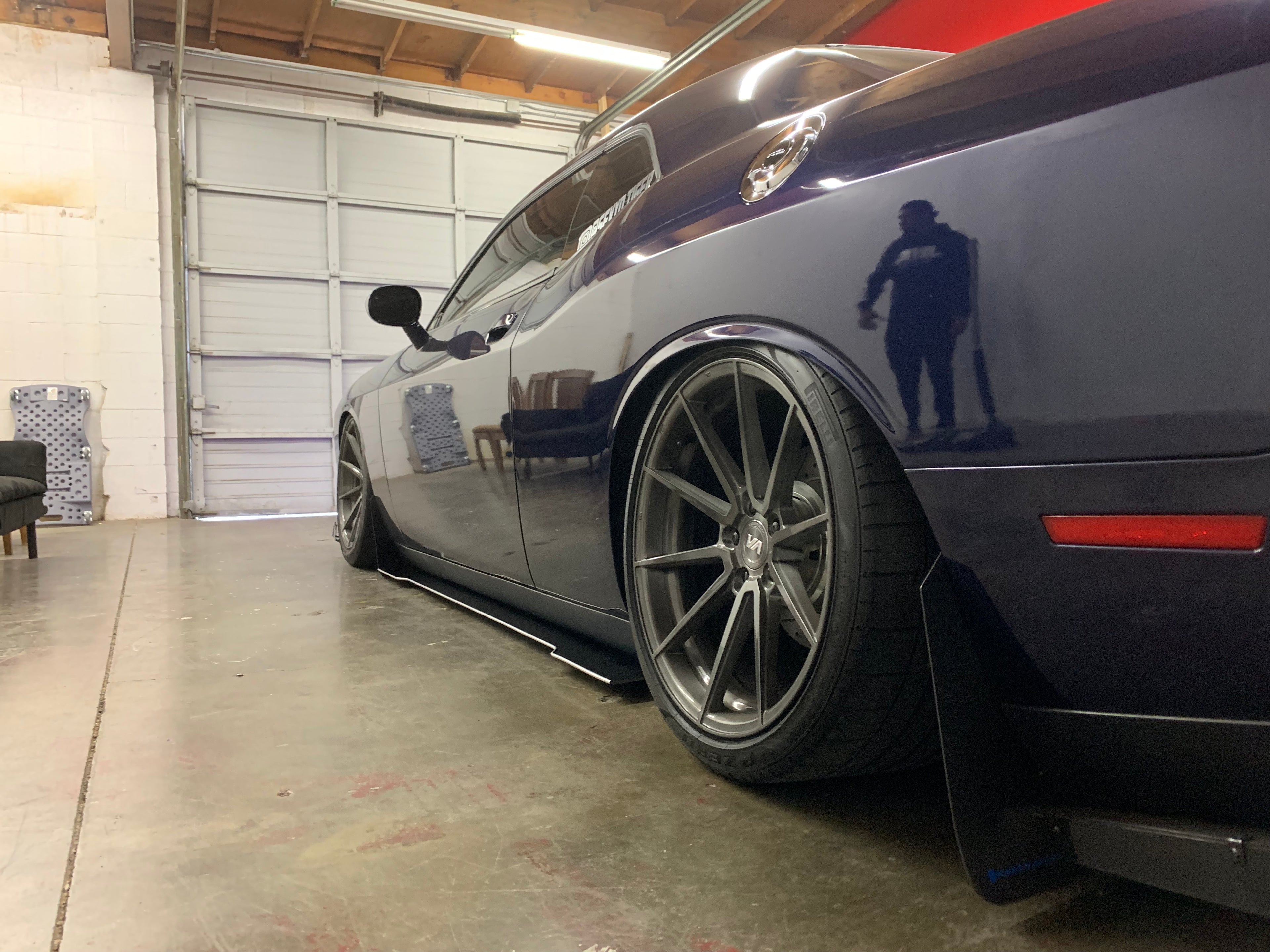 2008 - 2023 Dodge Challenger: 200 Style Side Skirts