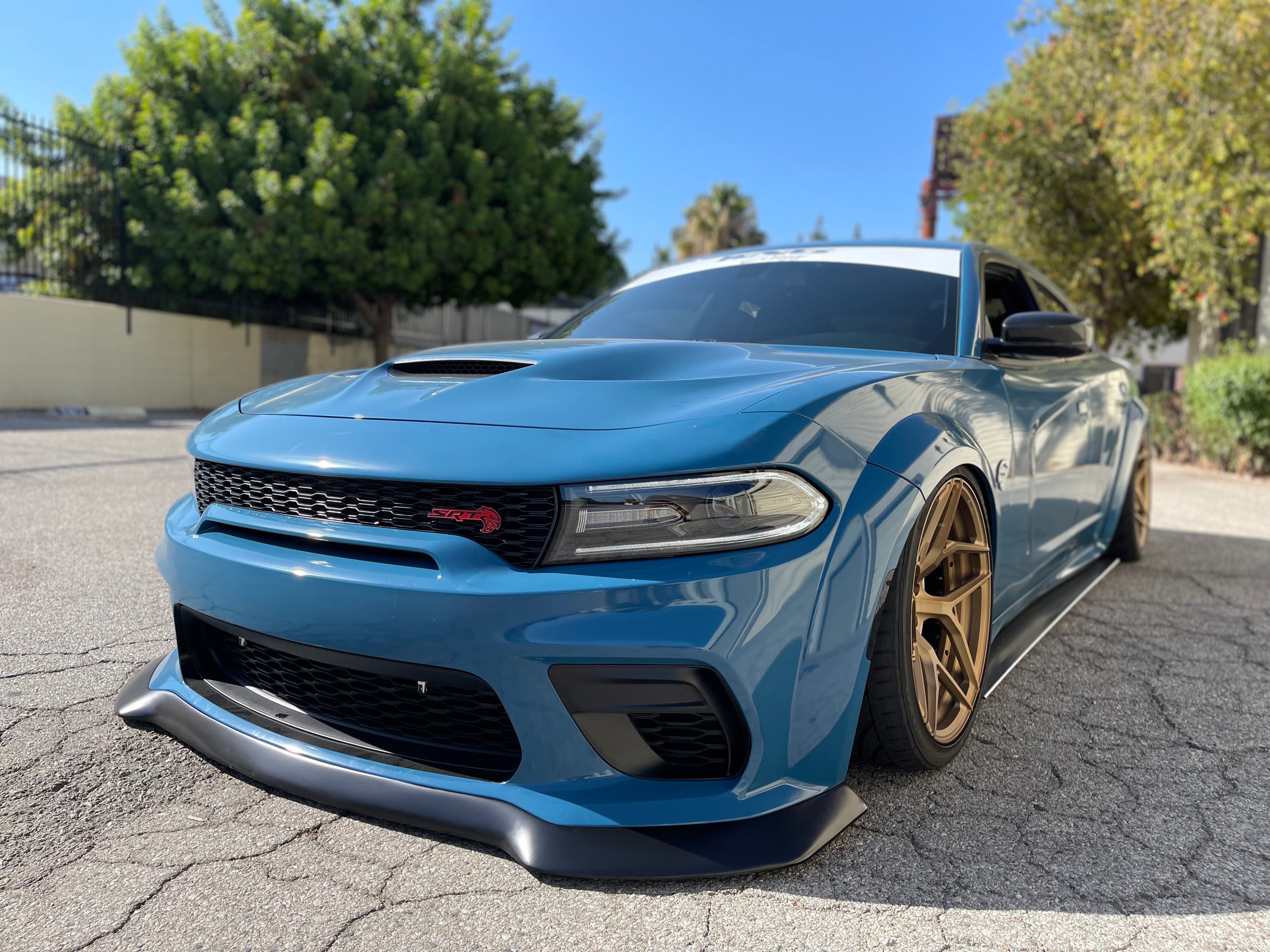 2020 - 2023 Dodge Charger Widebody Front Bumper Lip: Daytona Design