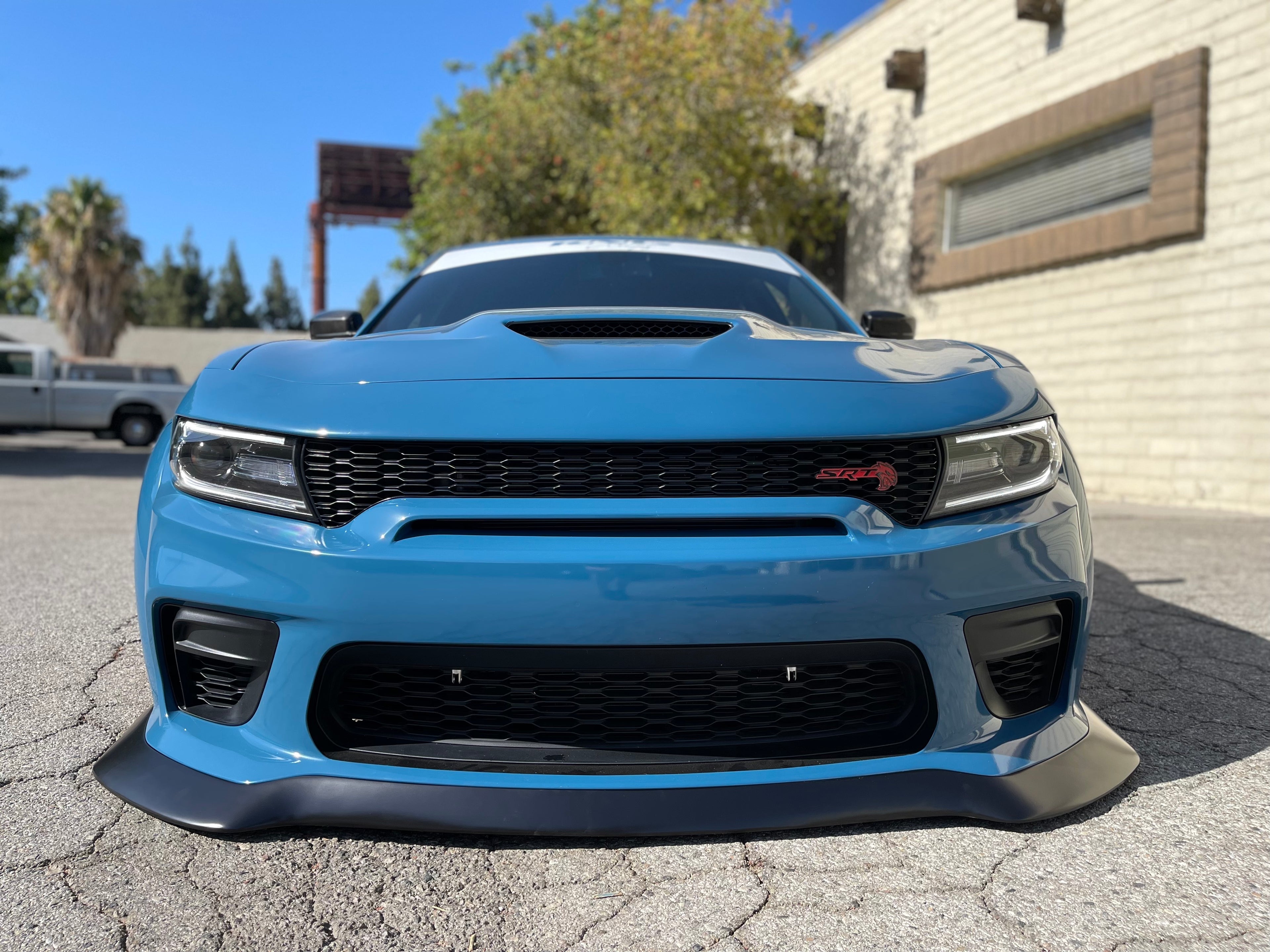 2020 - 2023 Dodge Charger Widebody Front Bumper Lip: Daytona Design