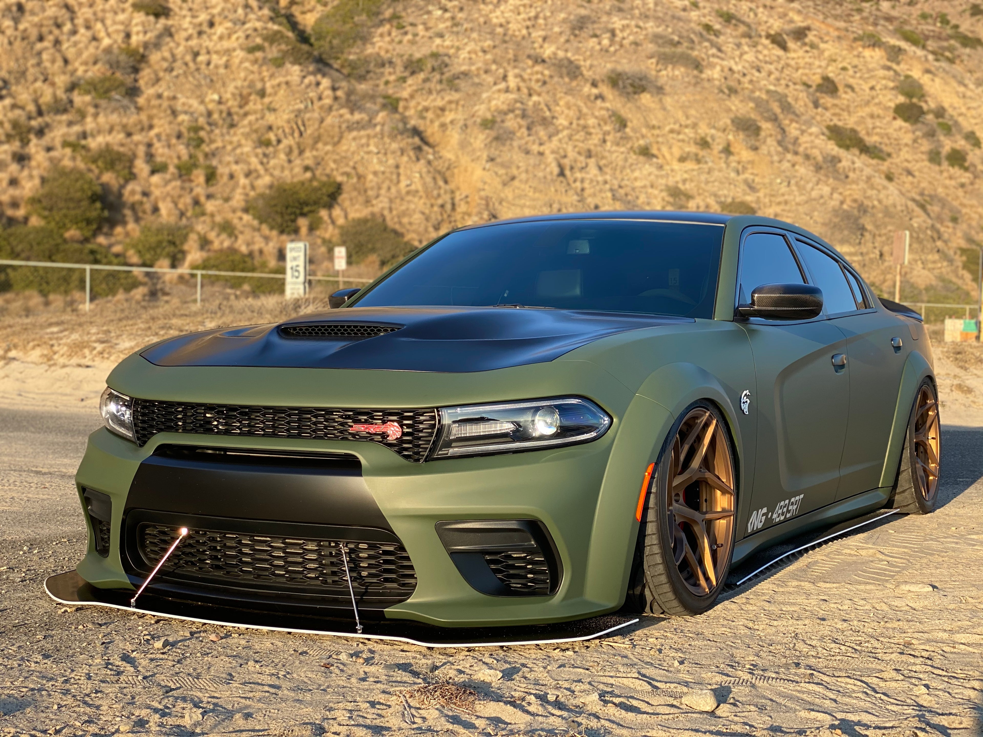 Dodge Charger SRT Style Side Skirts
