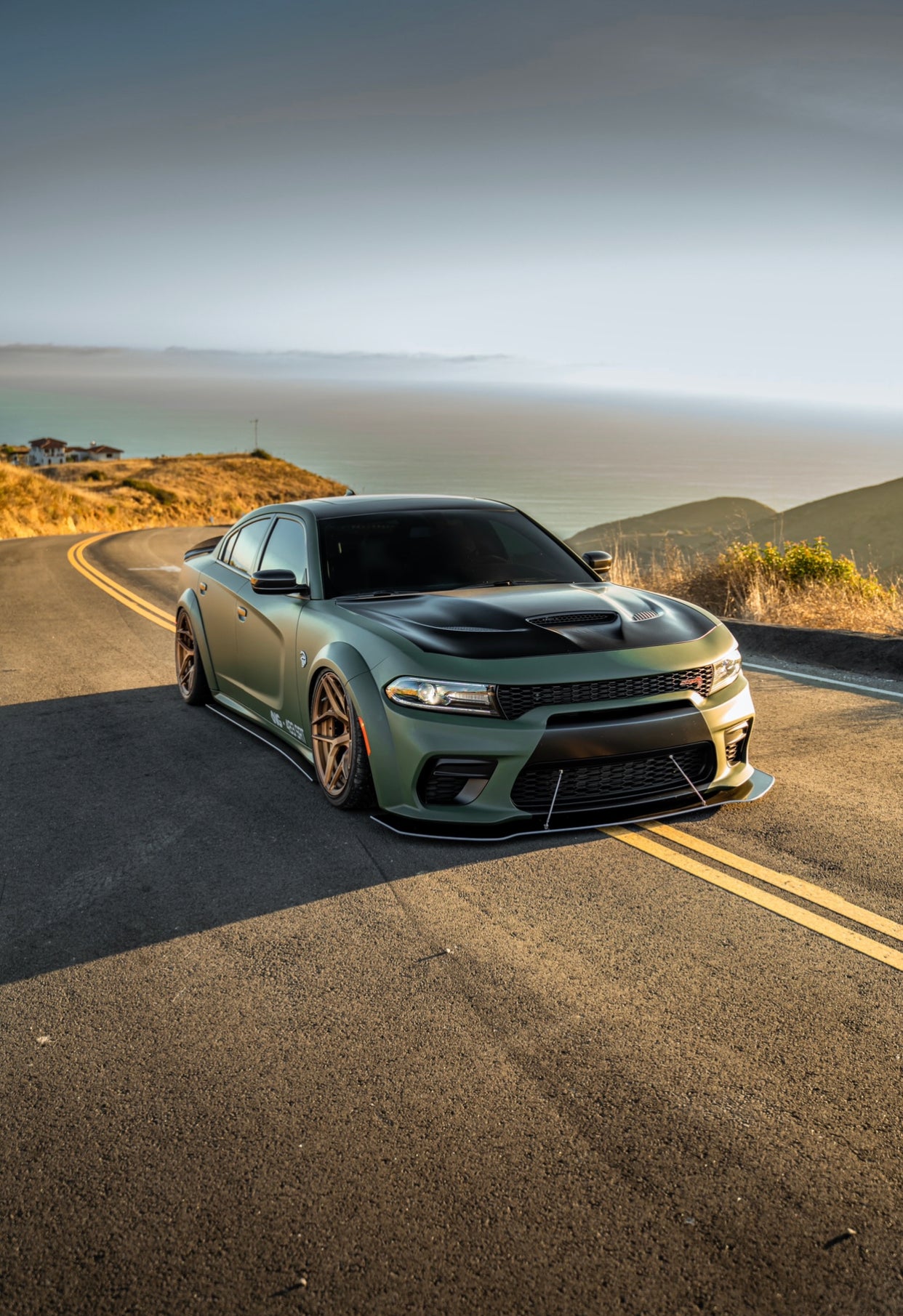 2020 - 2023 Dodge Charger Widebody: Daytona Design Splitter