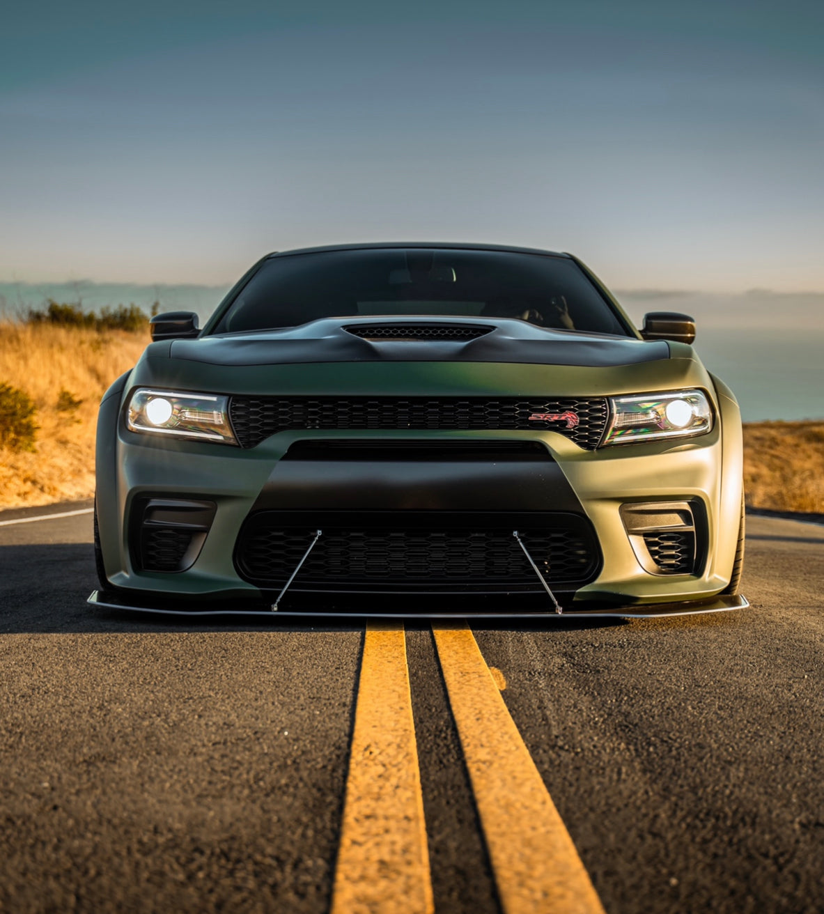 2020 - 2023 Dodge Charger Widebody: Daytona Design Splitter