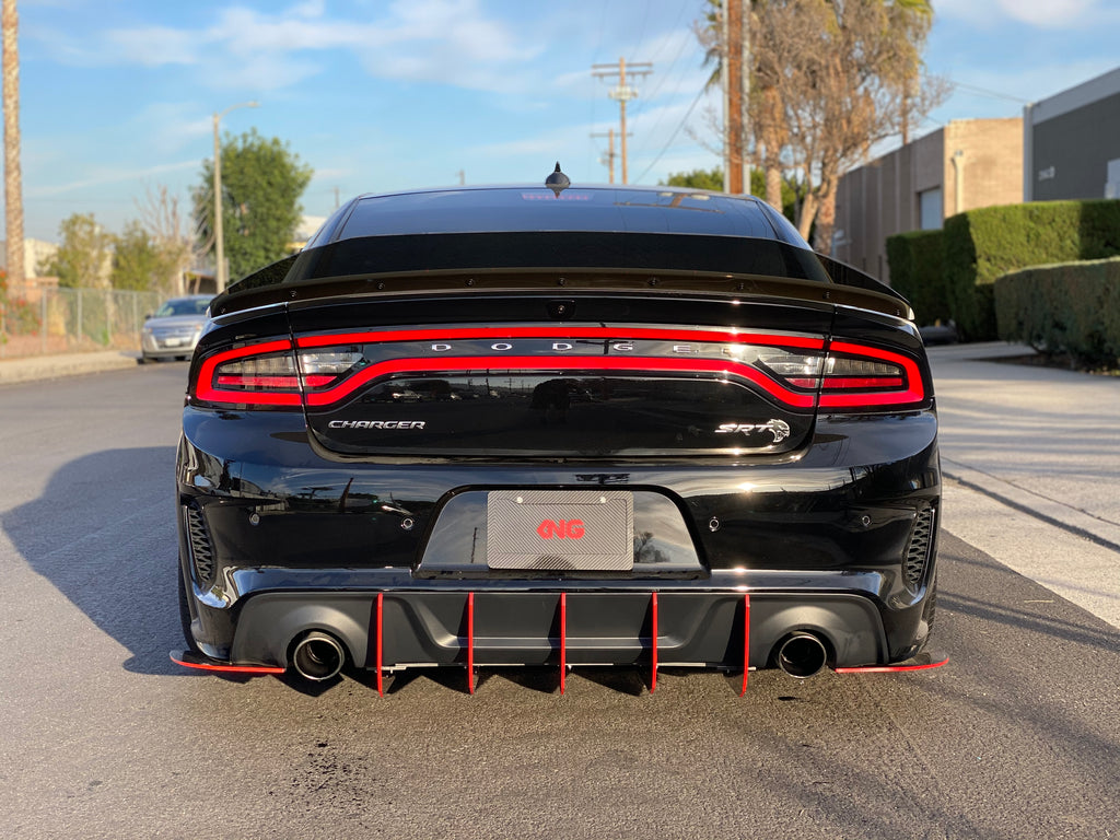 Dodge Charger SRT Style Rear Spats