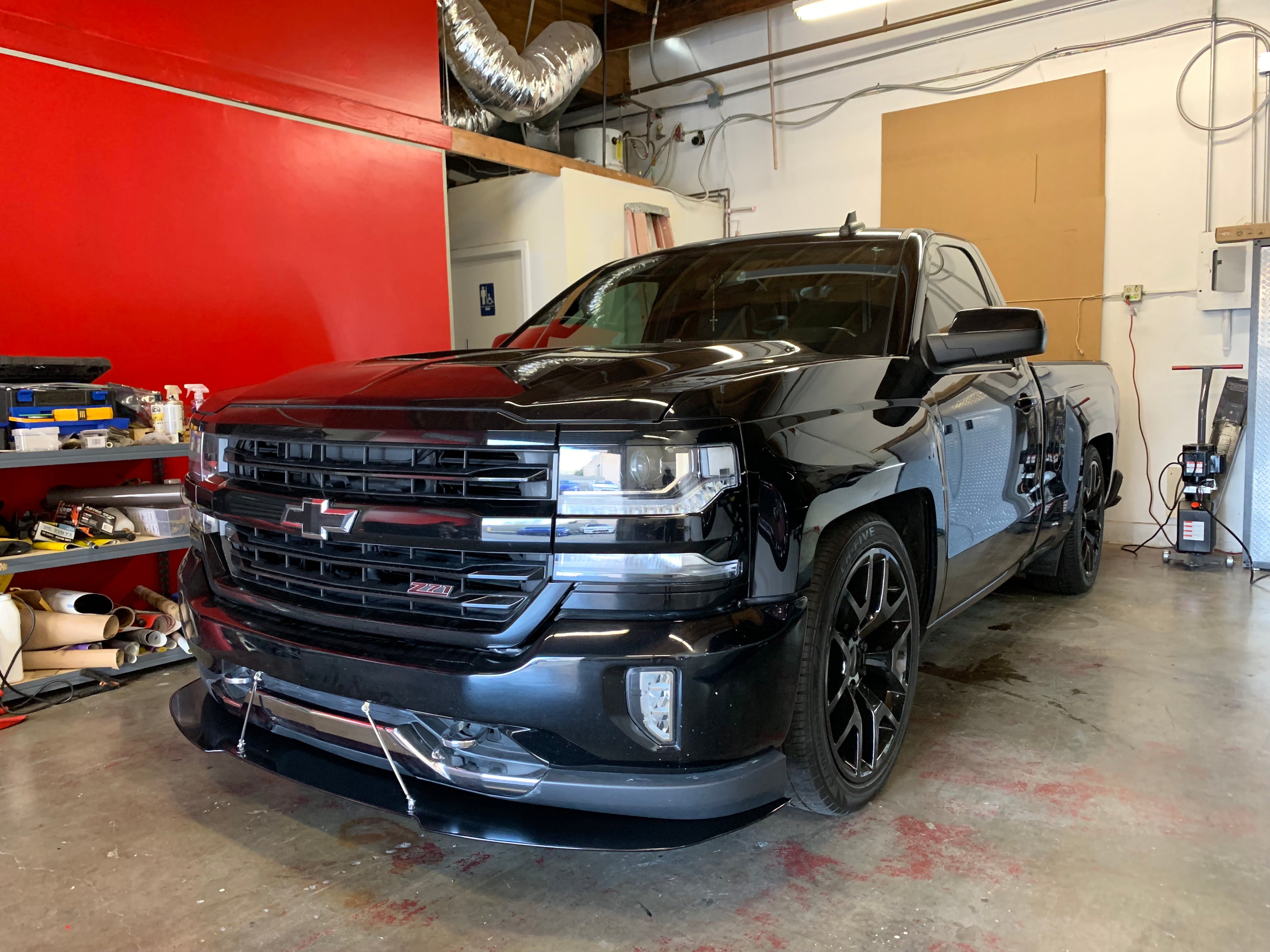 2016 - 2018 Chevrolet Silverado: Reg Design Splitter