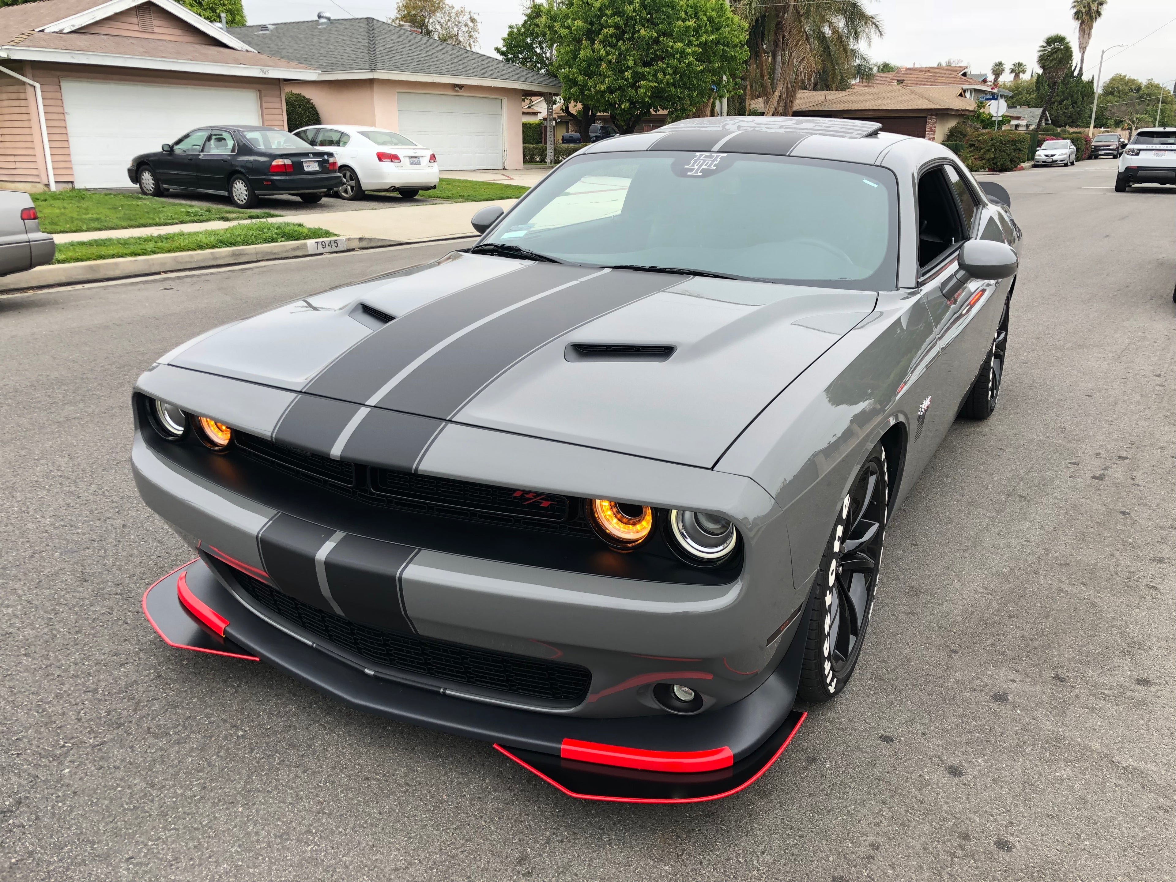 2011 - 2023 Dodge Challenger Scatpack 392: 2 Piece Splitter