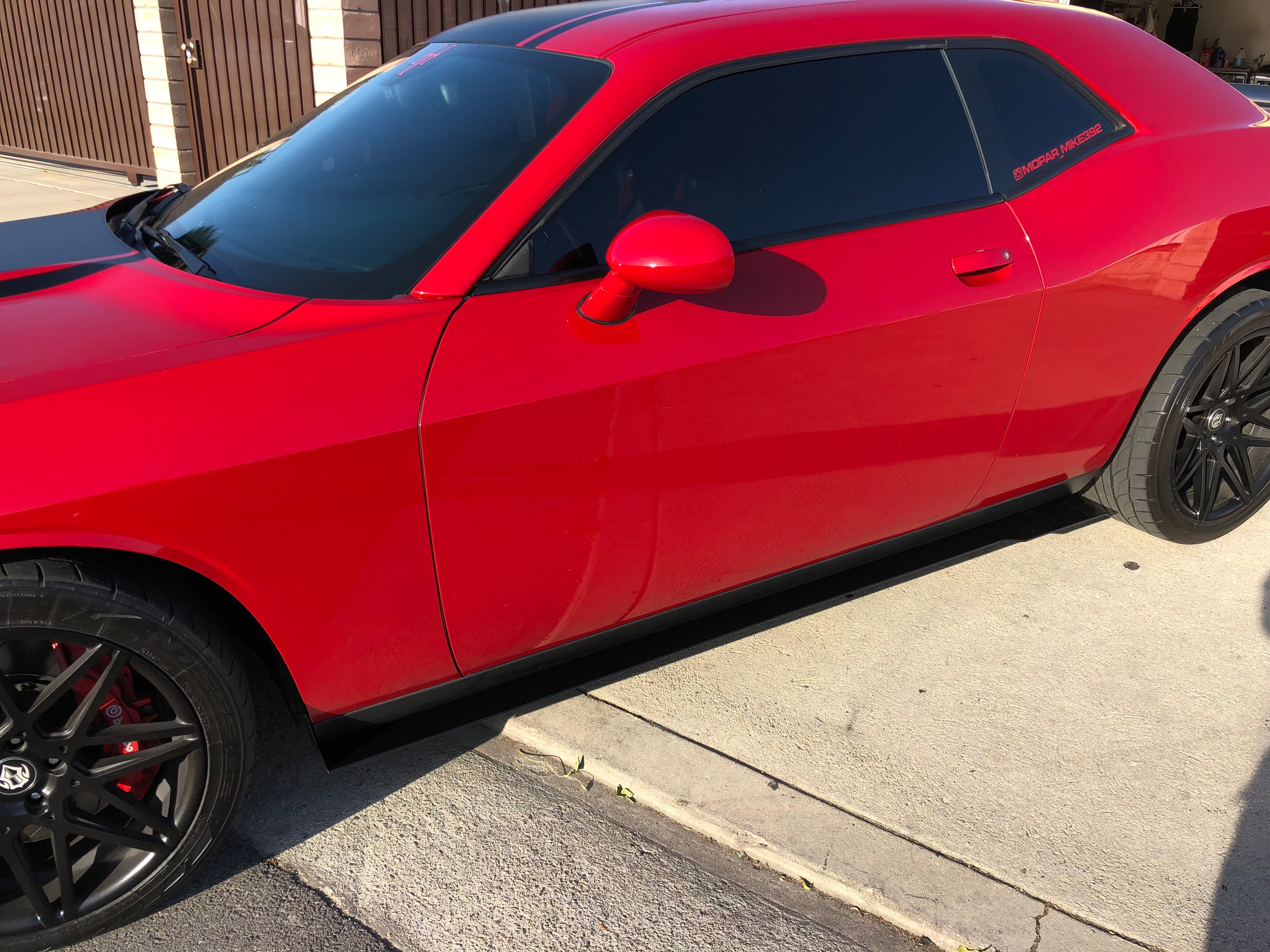 2008 - 2023 Dodge Challenger: 180 Style Side Skirts