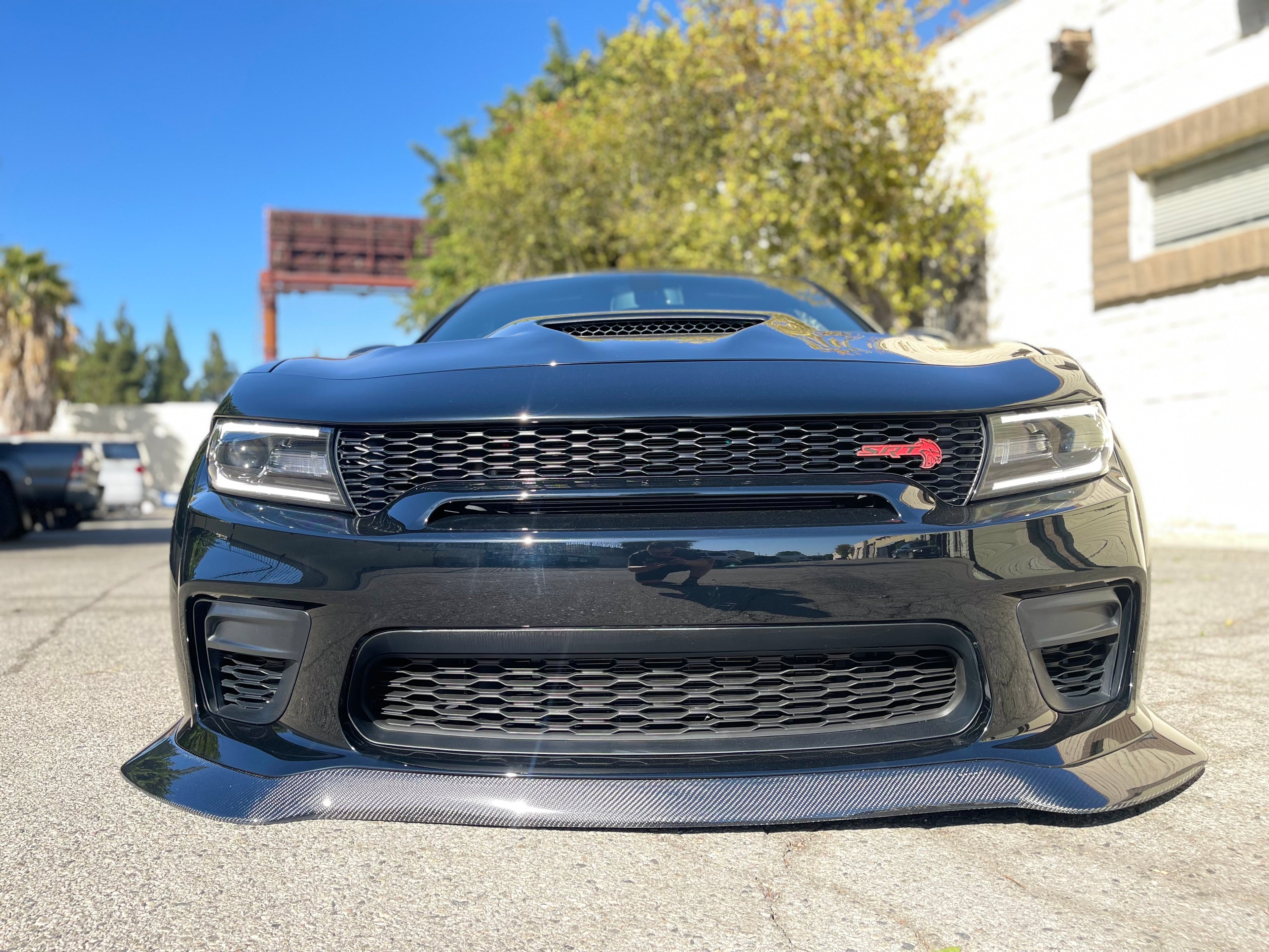 2020 - 2023 Dodge Charger Widebody Front Bumper Lip: Daytona Design