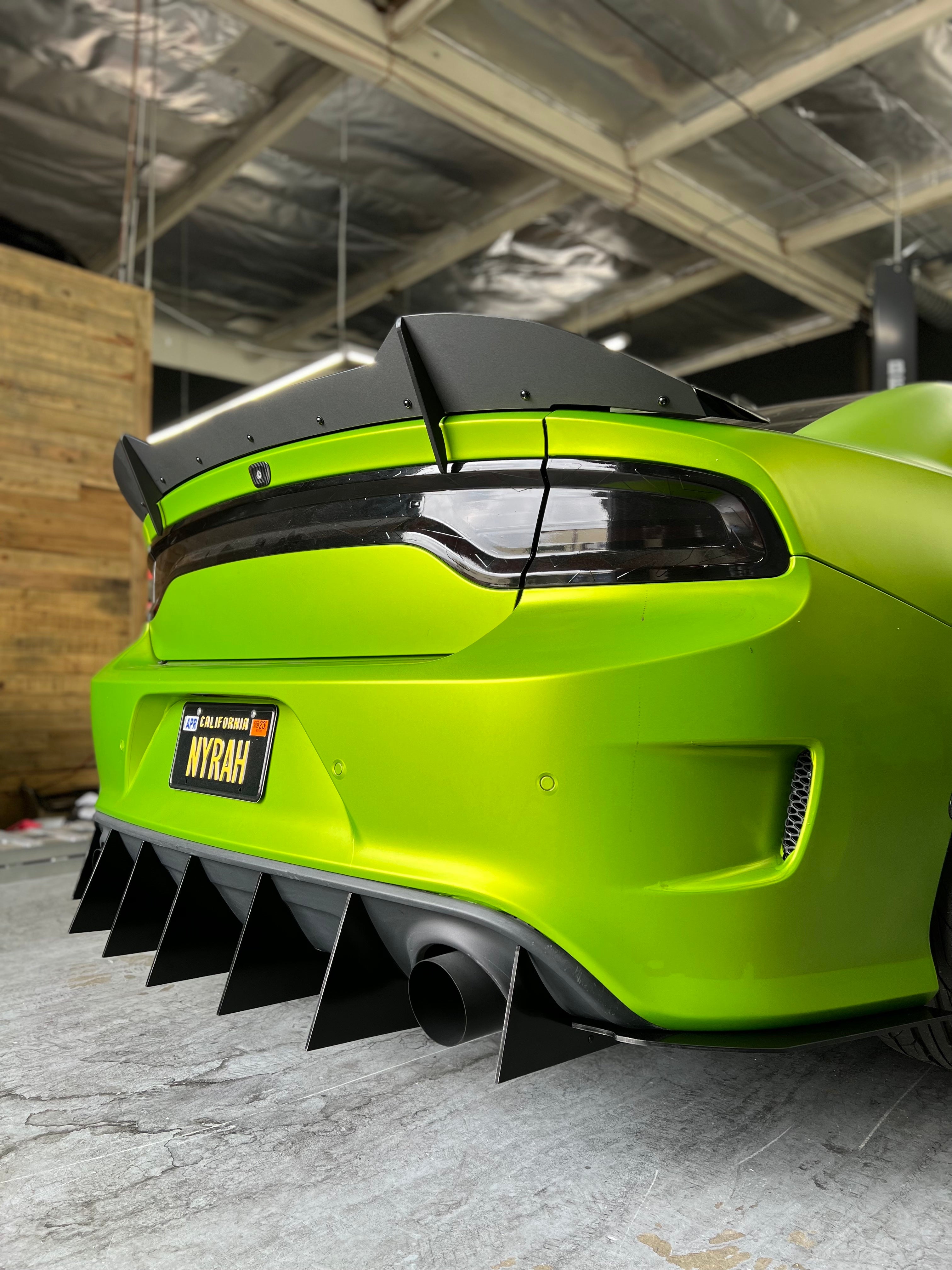 Dodge Charger V2 Slant Out Design Diffuser